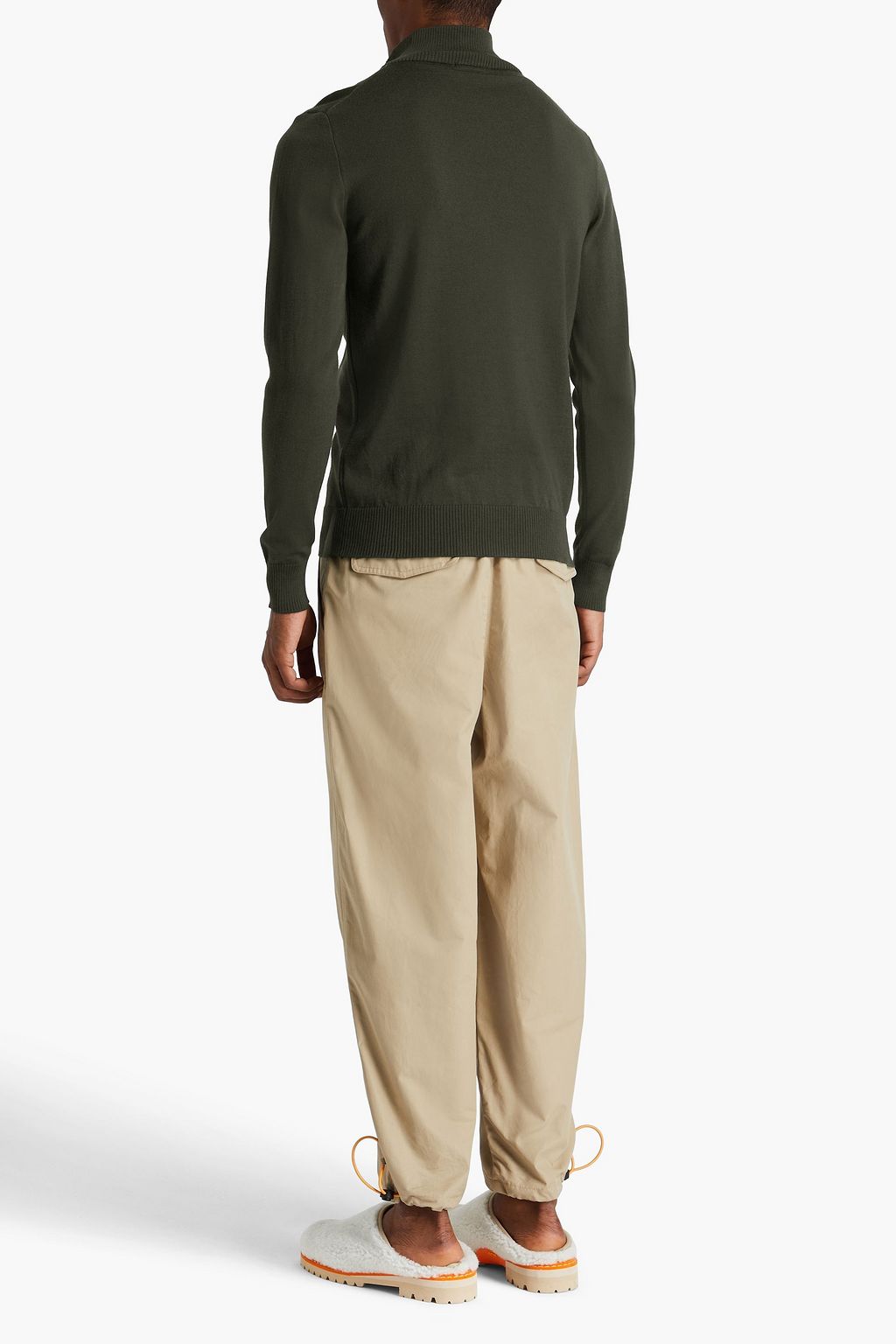 WE NORWEGIANS Merino wool-blend turtleneck sweater