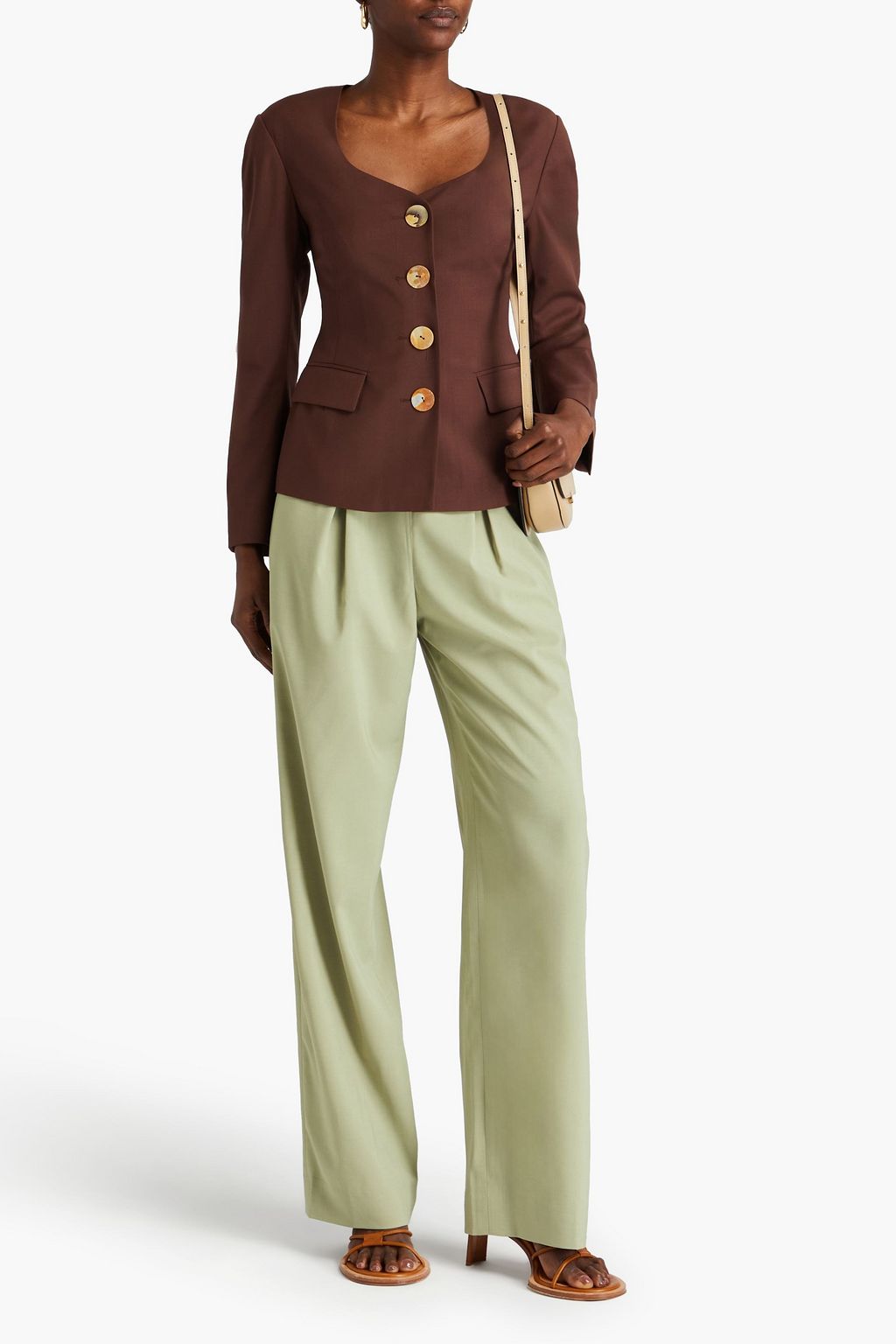 REJINA PYO Perrin woven blazer