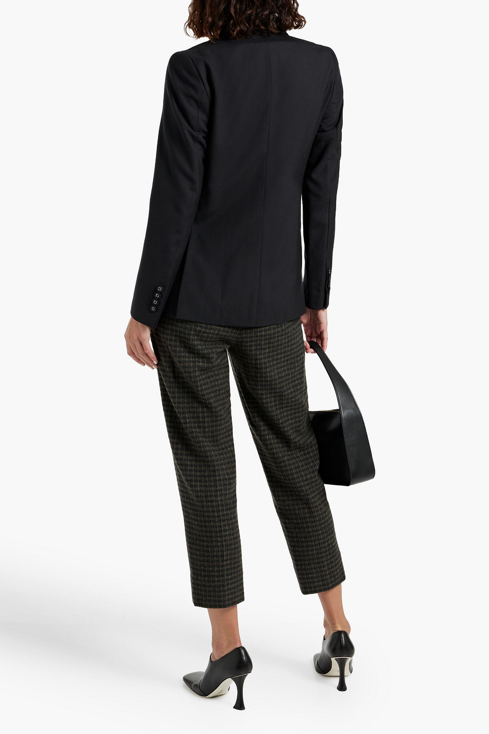 OFFICINE GENERALE MELINA DOUBLE-BREASTED COTTON BLAZER