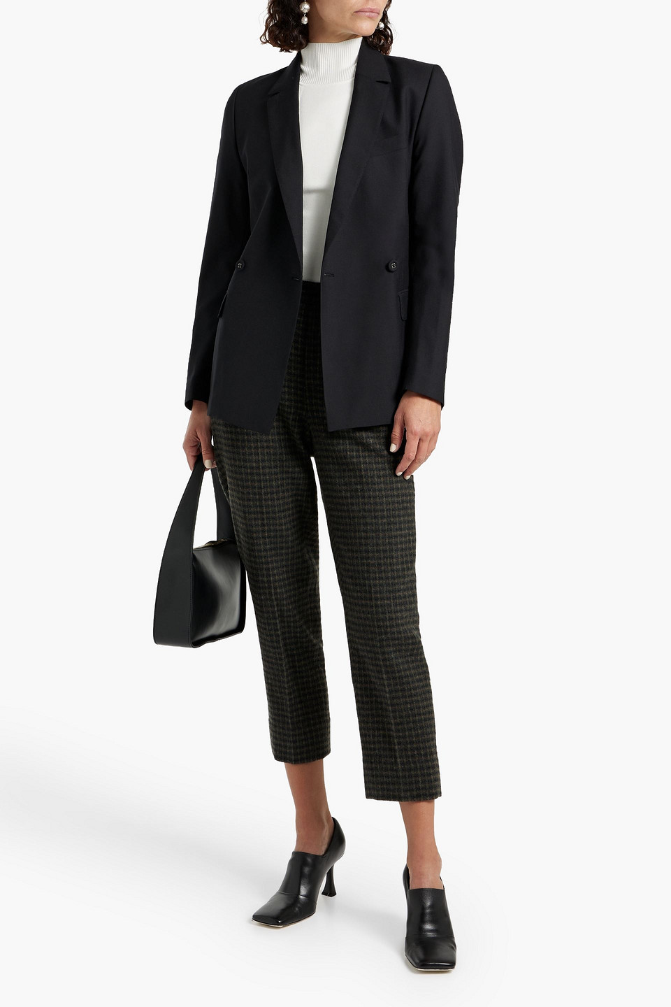 OFFICINE GENERALE MELINA DOUBLE-BREASTED COTTON BLAZER