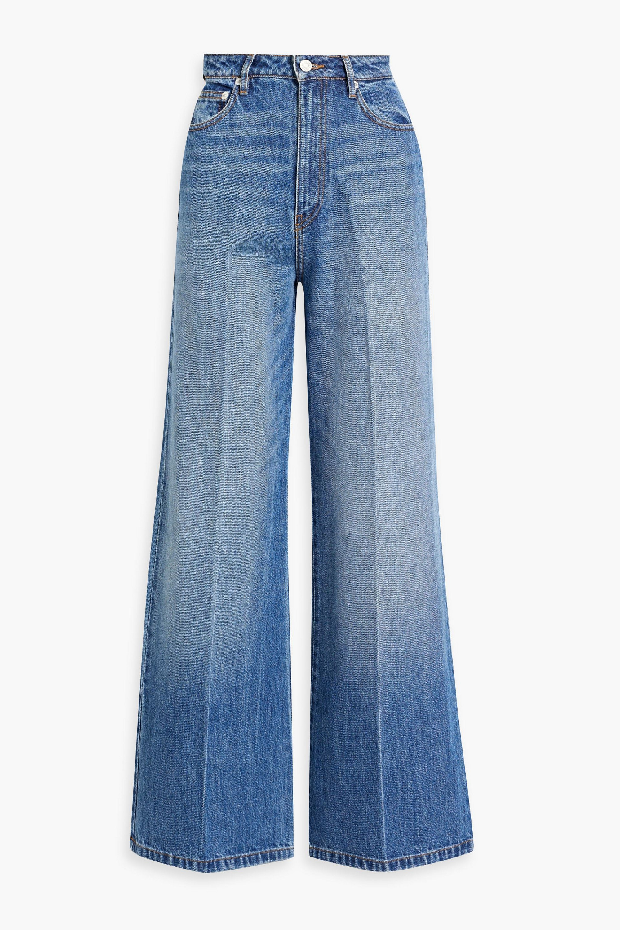 OFFICINE GÉNÉRALE Romy high-rise wide-leg jeans thumbnail