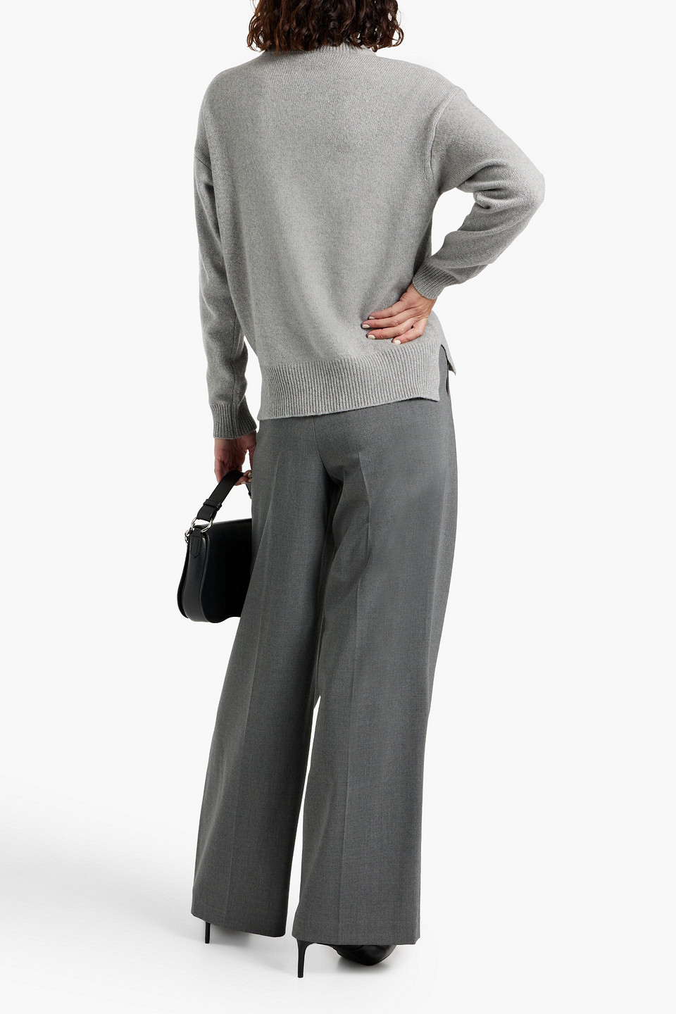 OFFICINE GENERALE PALMA CASHMERE AND WOOL-BLEND SWEATER