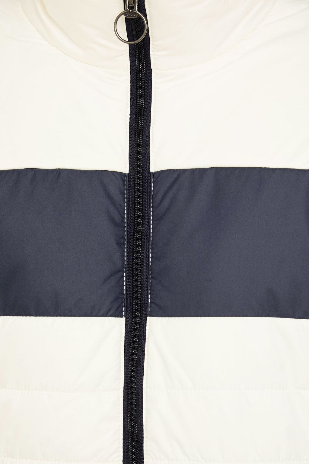 WE NORWEGIANS Myrken Lavalan quilted two-tone ski jacket