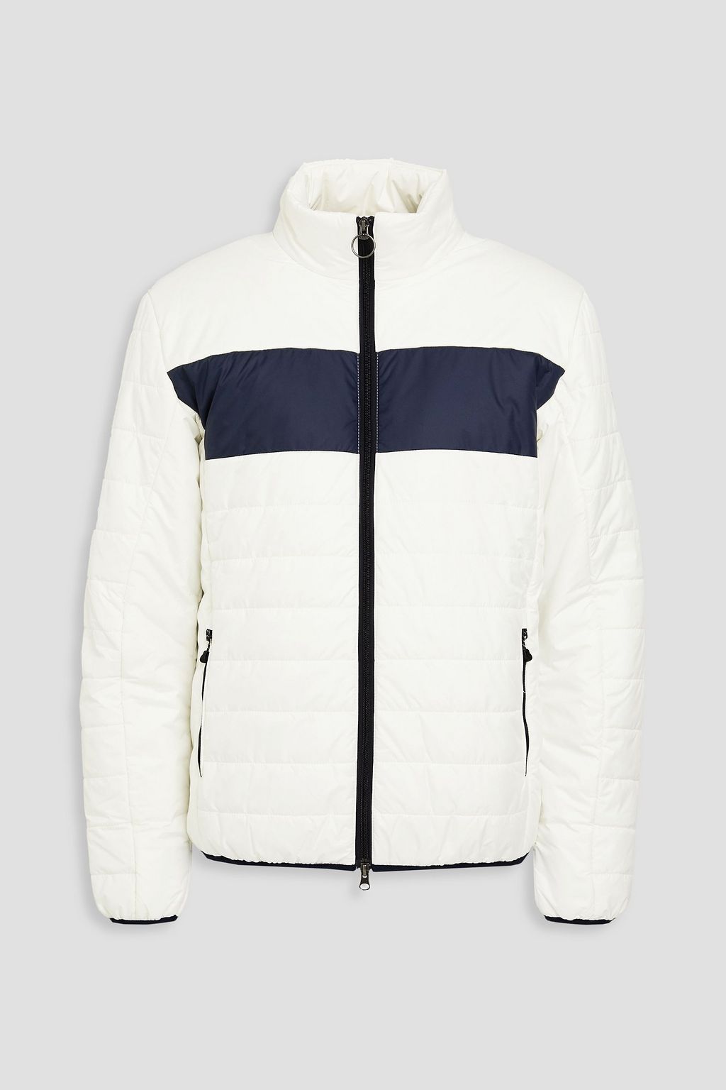 We Norwegians Myrken Lavalan Quilted Two Tone Ski Jacket Men White Skiwear M