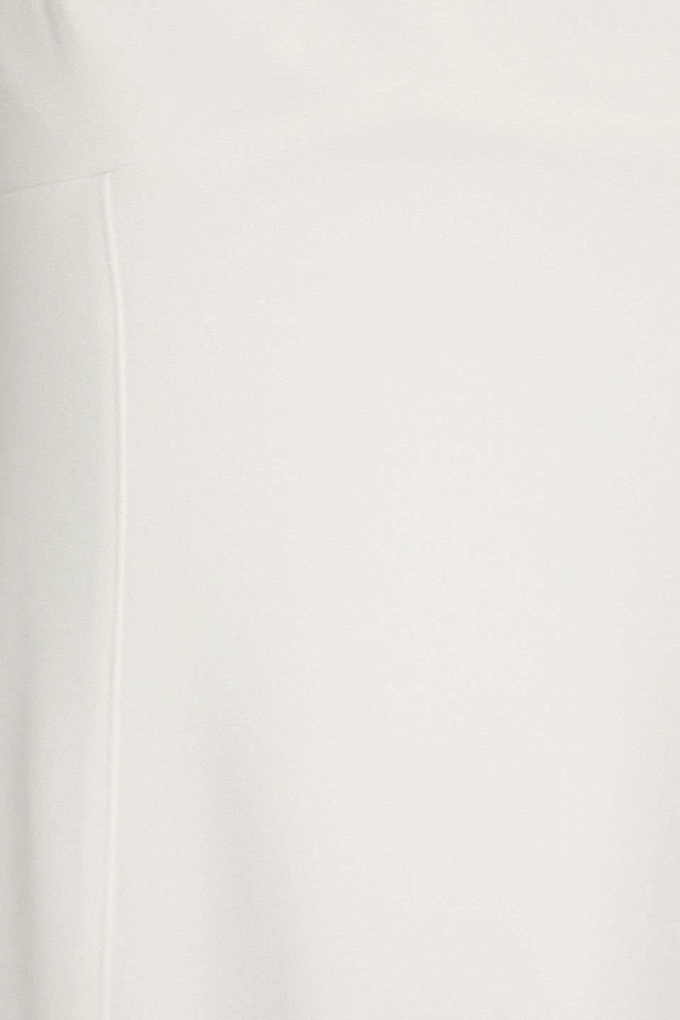 Simkhai Lennox Crystal-embellished Cutout Crepe Gown In White