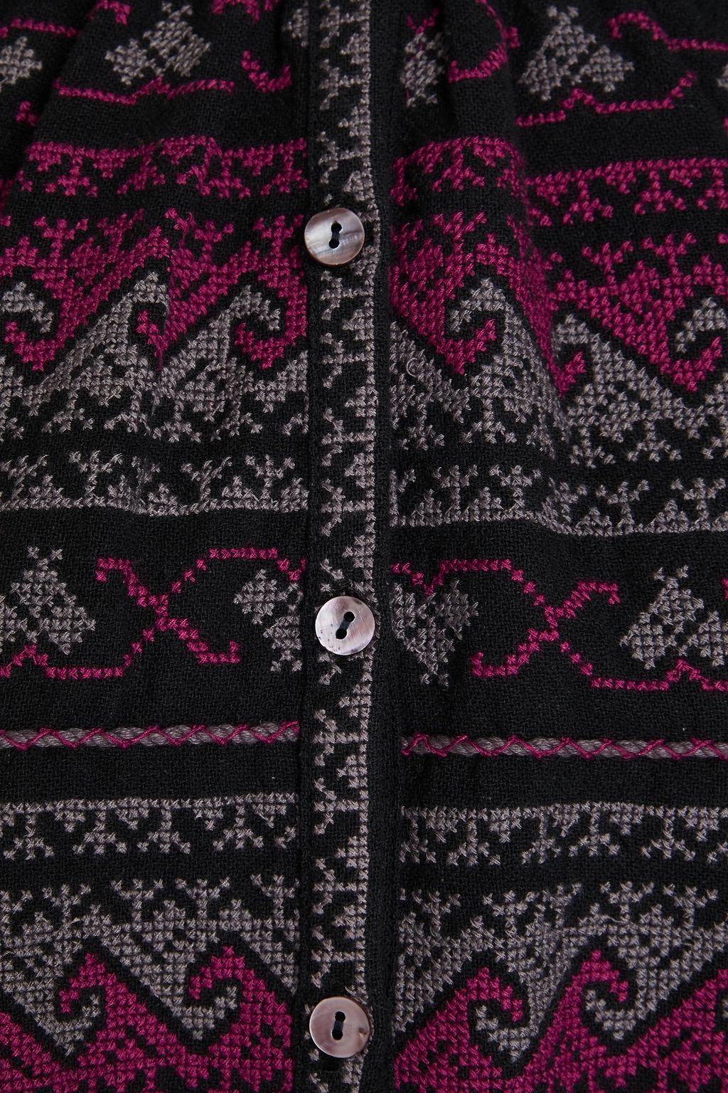 ANTIK BATIK بلوزة «لونا» من القطن المطرّز