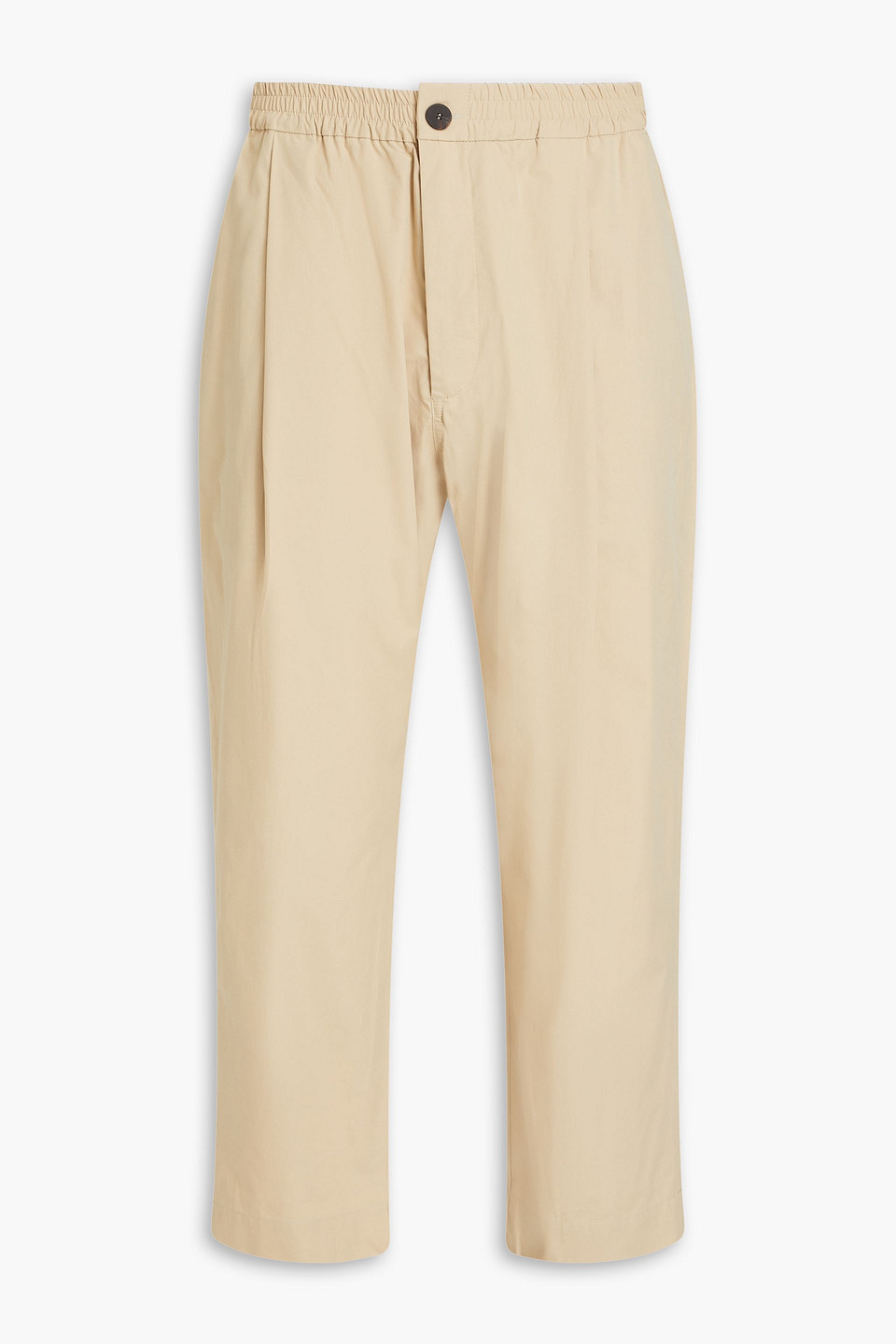 Studio Nicholson Belt Loop Track Pants In Beige