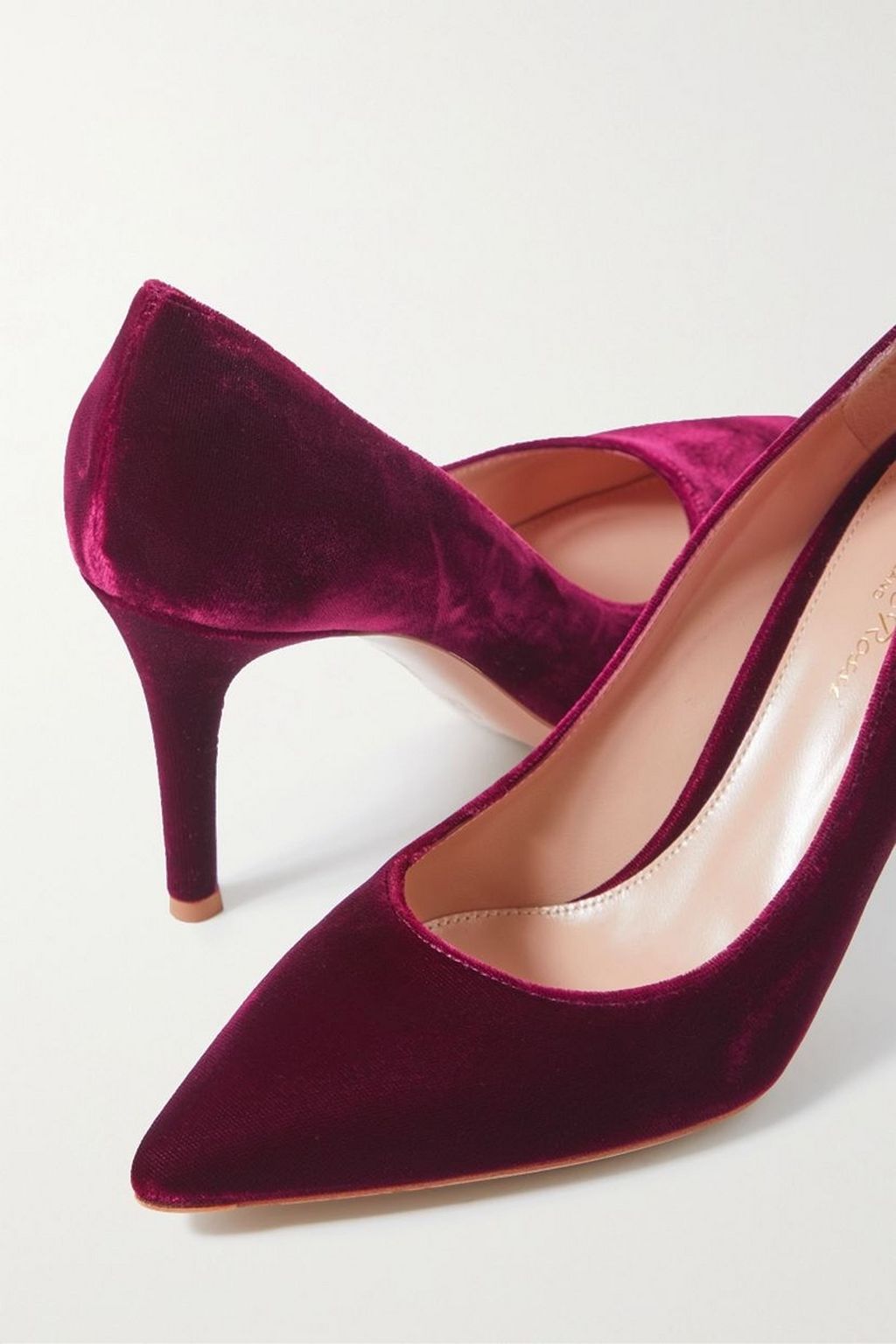 GIANVITO ROSSI Ace leather pumps