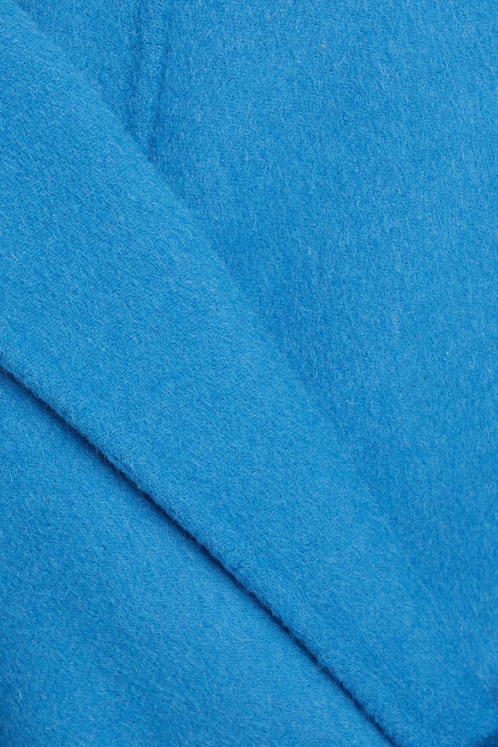 DIANE VON FURSTENBERG 울 펠트 후드 코트