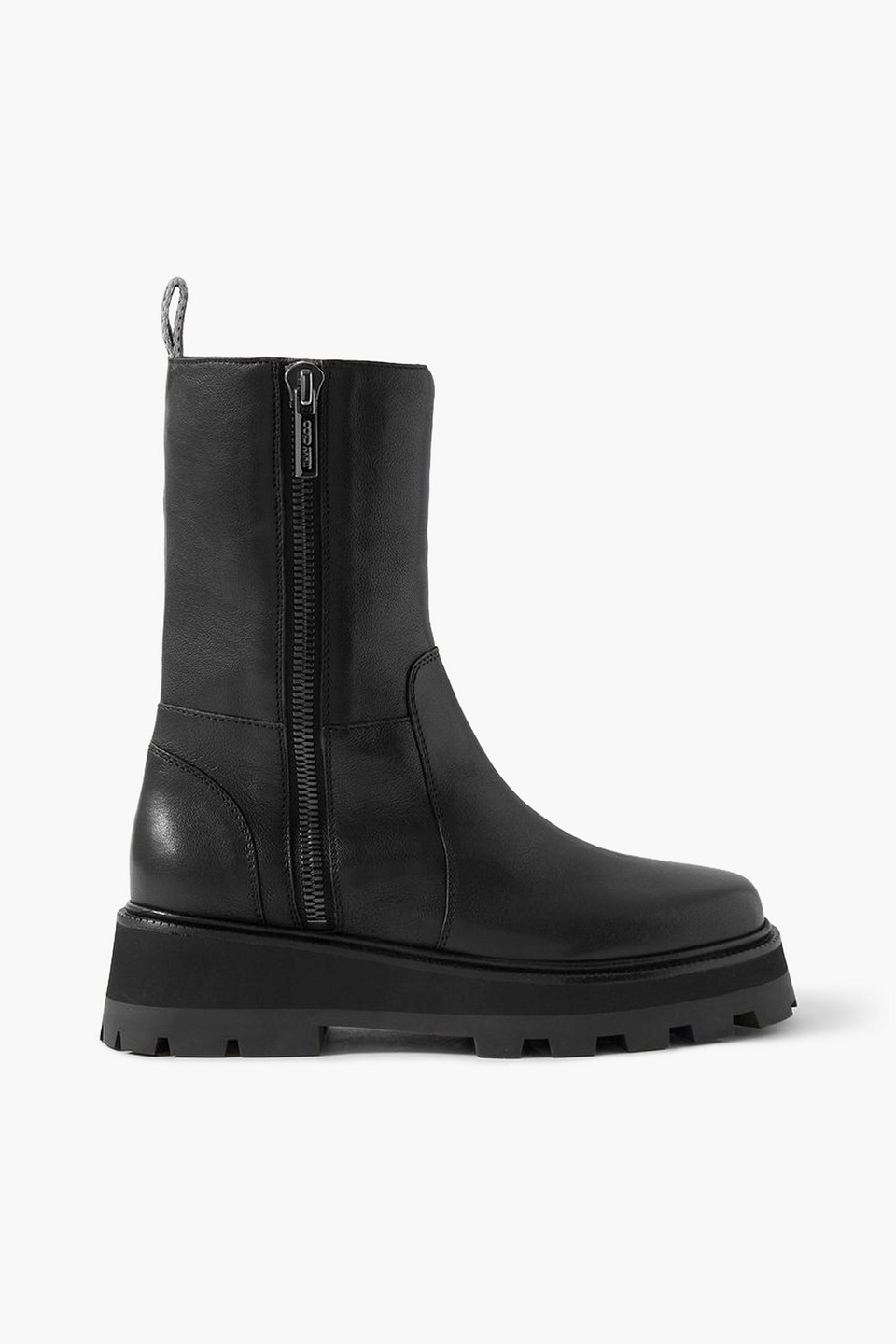 Jimmy Choo Bayu Leather Ankle Boots In Black