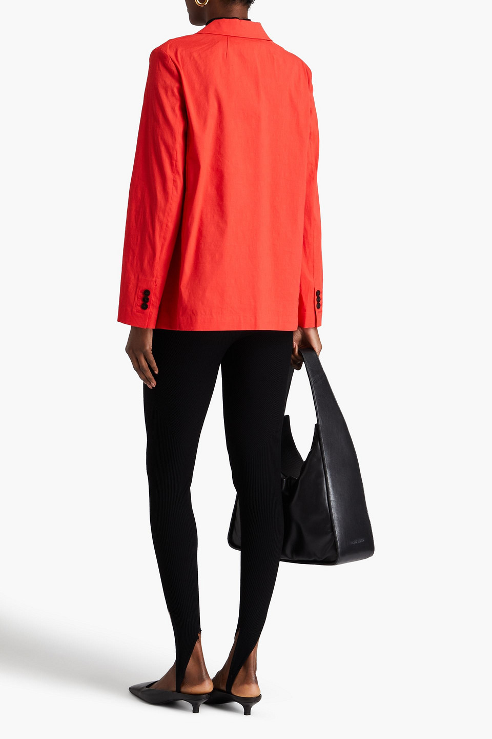  Theory - Blazer Aus Einer Leinenmischung - Rot - Us 00 