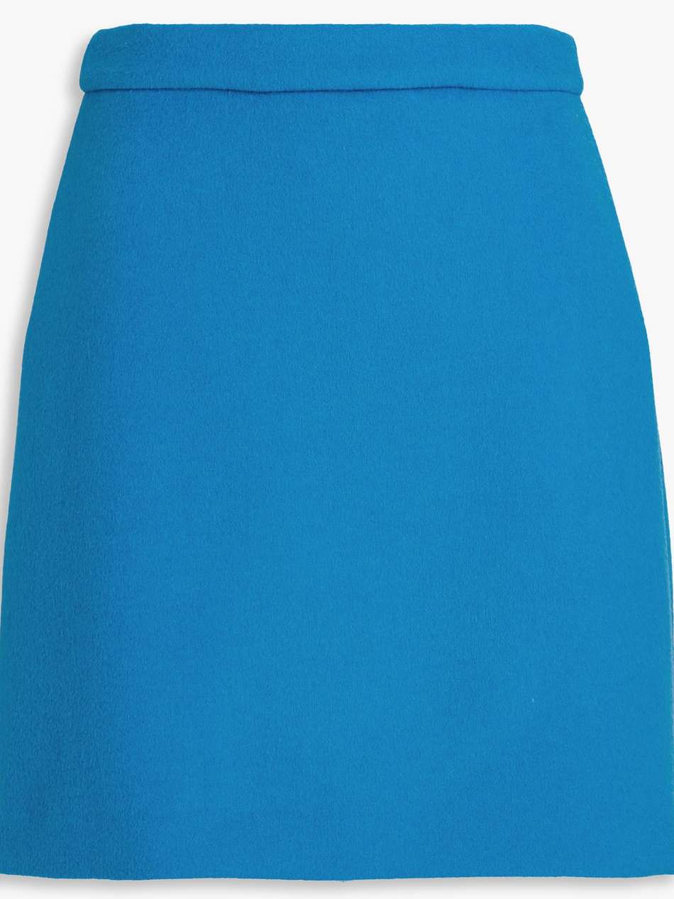 dottie wool-felt mini skirt