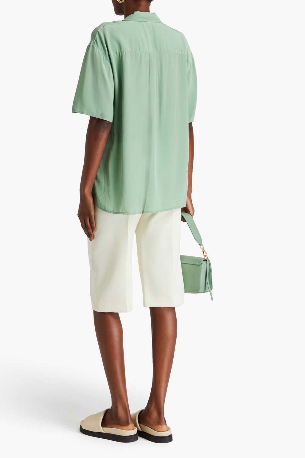 THEORY Crepe shirt