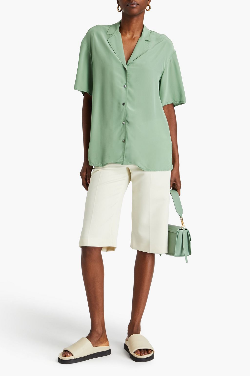 THEORY Crepe shirt