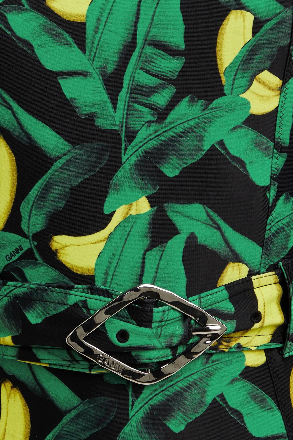 GANNI Printed swimsuit
