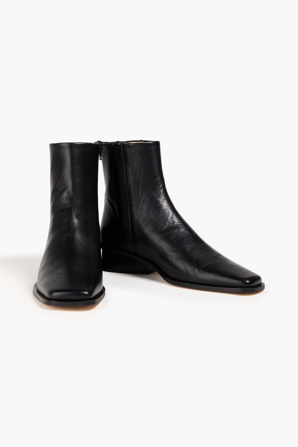 REJINA PYO Leather ankle boots