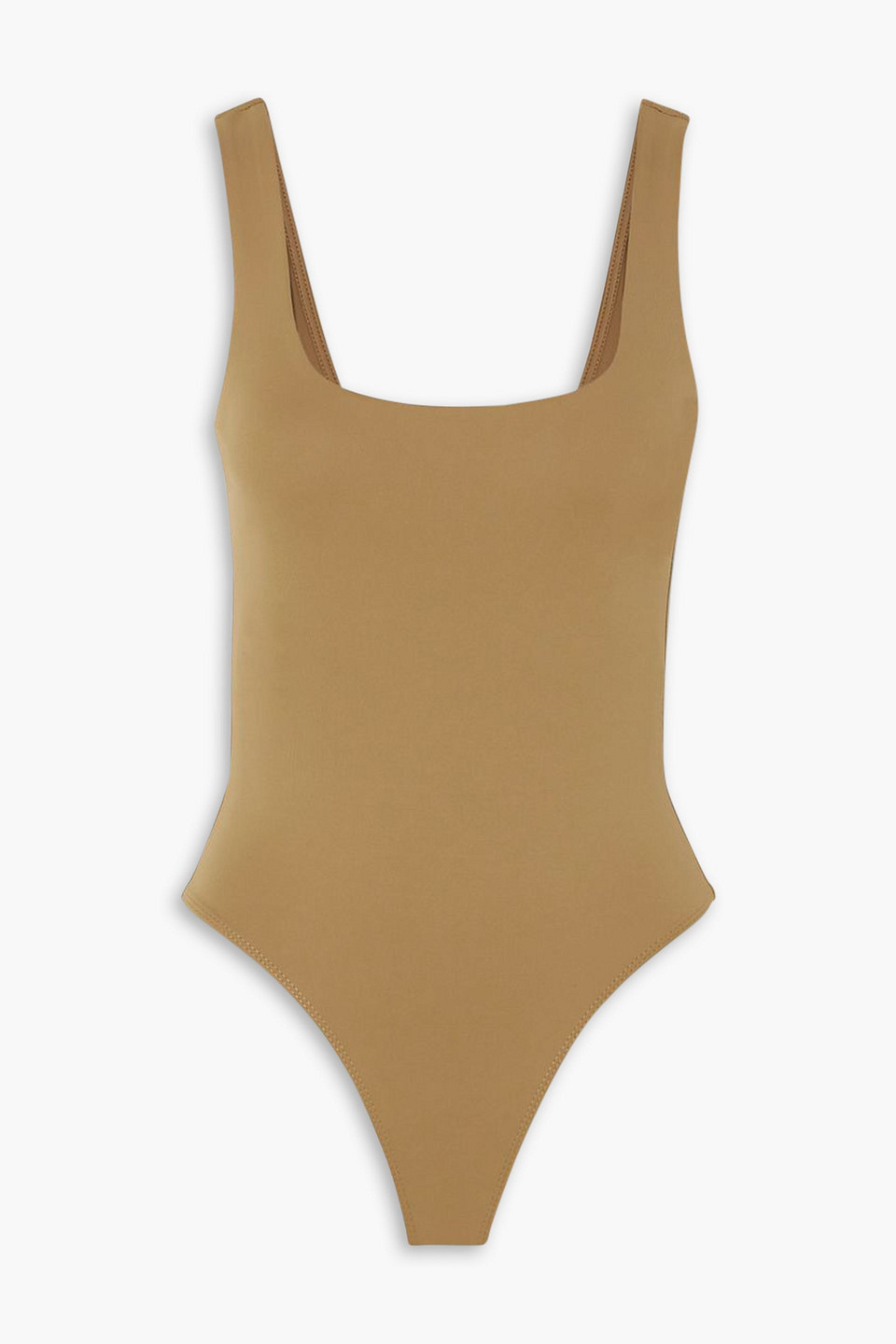 GOOD AMERICAN SCUBA MODERN STRETCH THONG BODYSUIT
