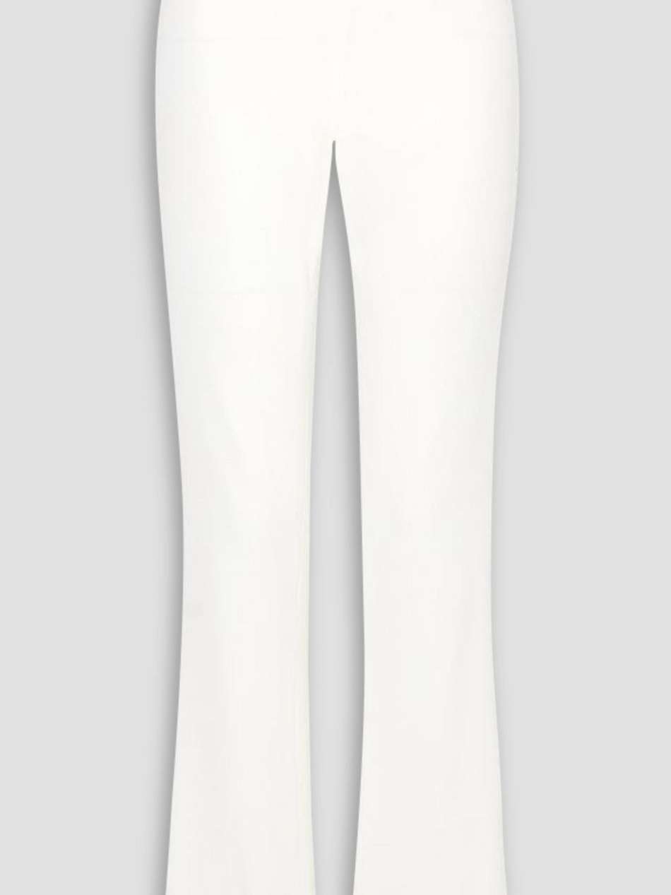 stretch-crepe skinny pants