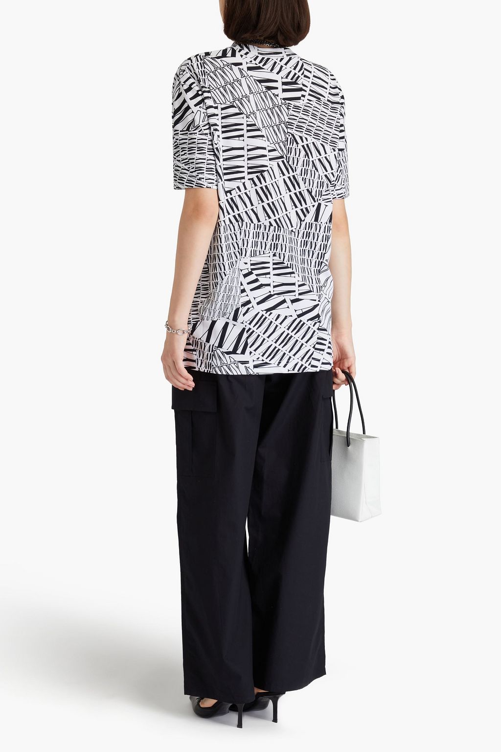 ALEXANDER WANG تي شيرت Awny من قطن جيرسي ومزين بطبعات
