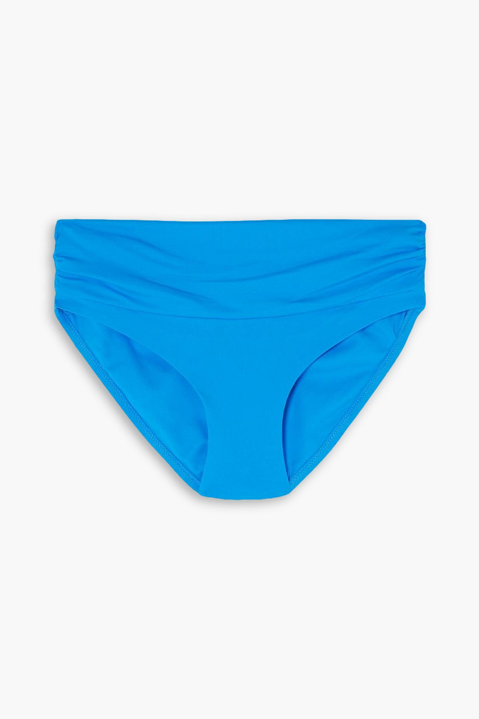 Melissa Odabash Bel Air Ruched Bikini Briefs In Azure