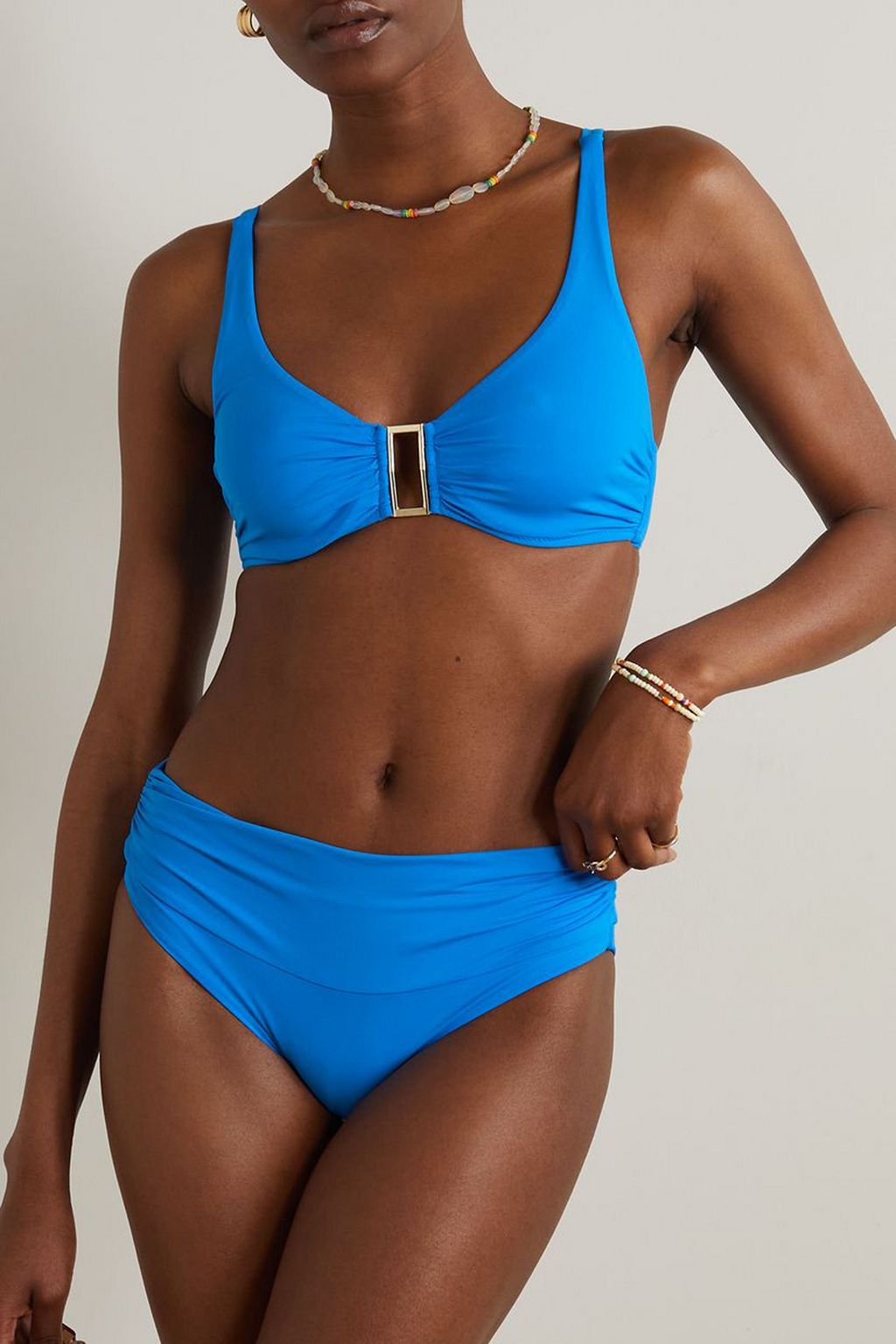 MELISSA ODABASH Bel Air ruched bikini briefs