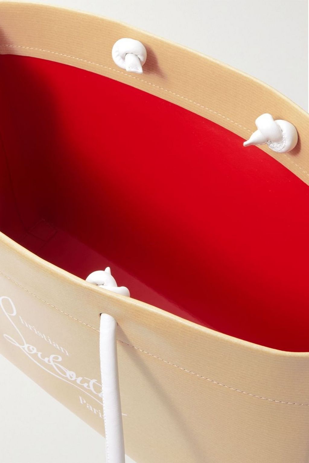 CHRISTIAN LOUBOUTIN Kraftilou small printed leather tote