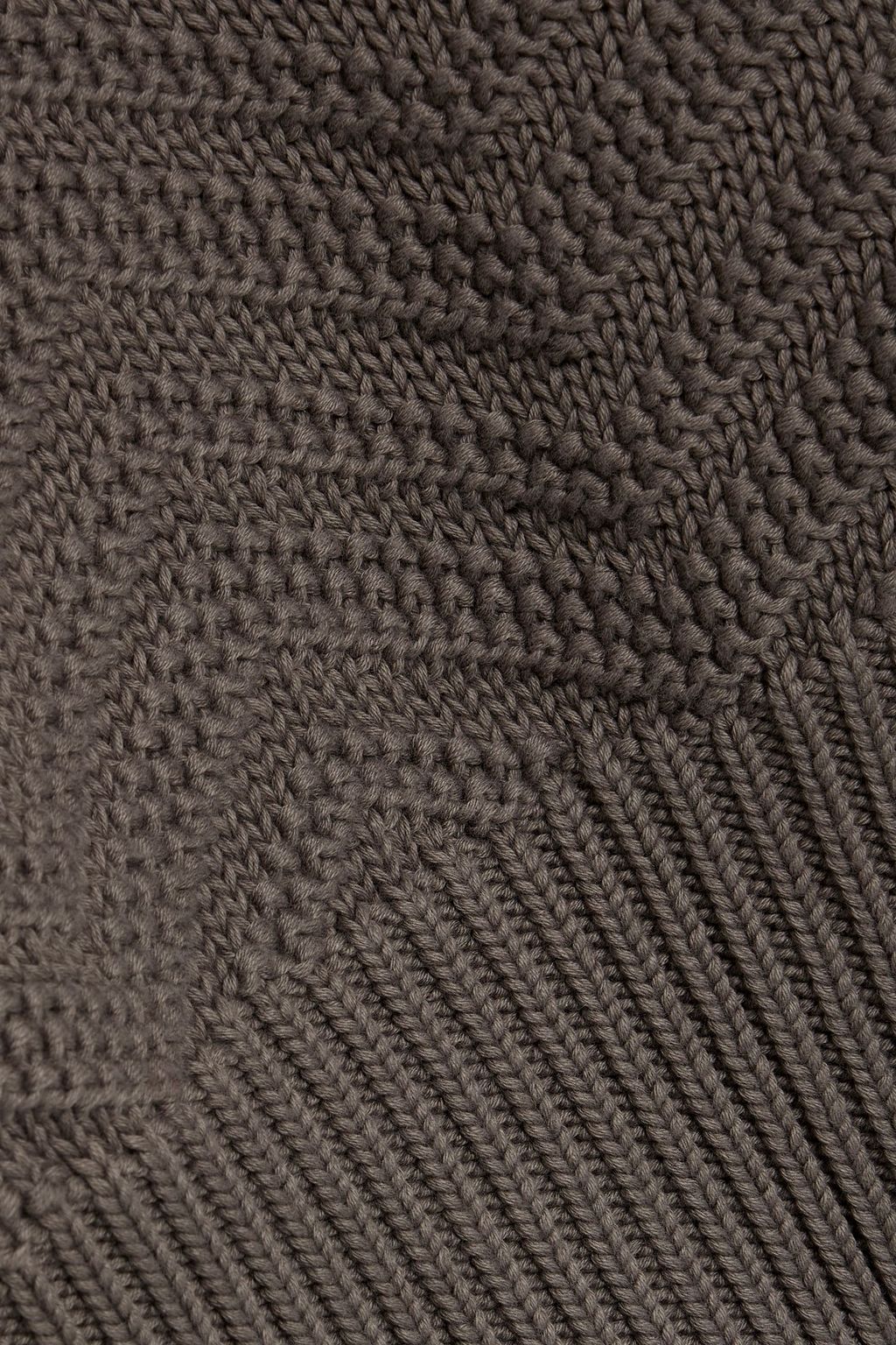 AUTUMN CASHMERE Cable-knit cotton sweater