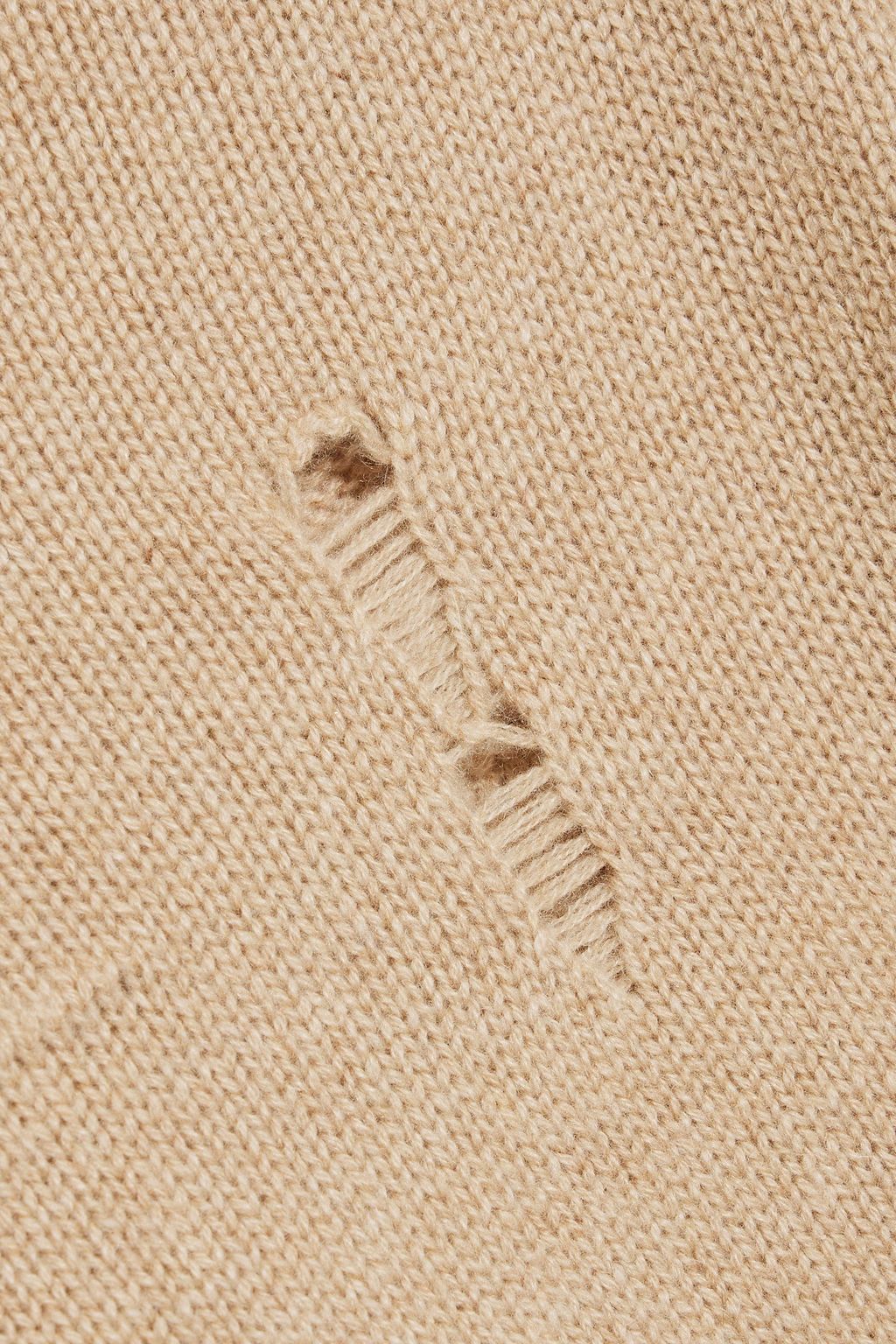 AUTUMN CASHMERE Distressed cotton sweater