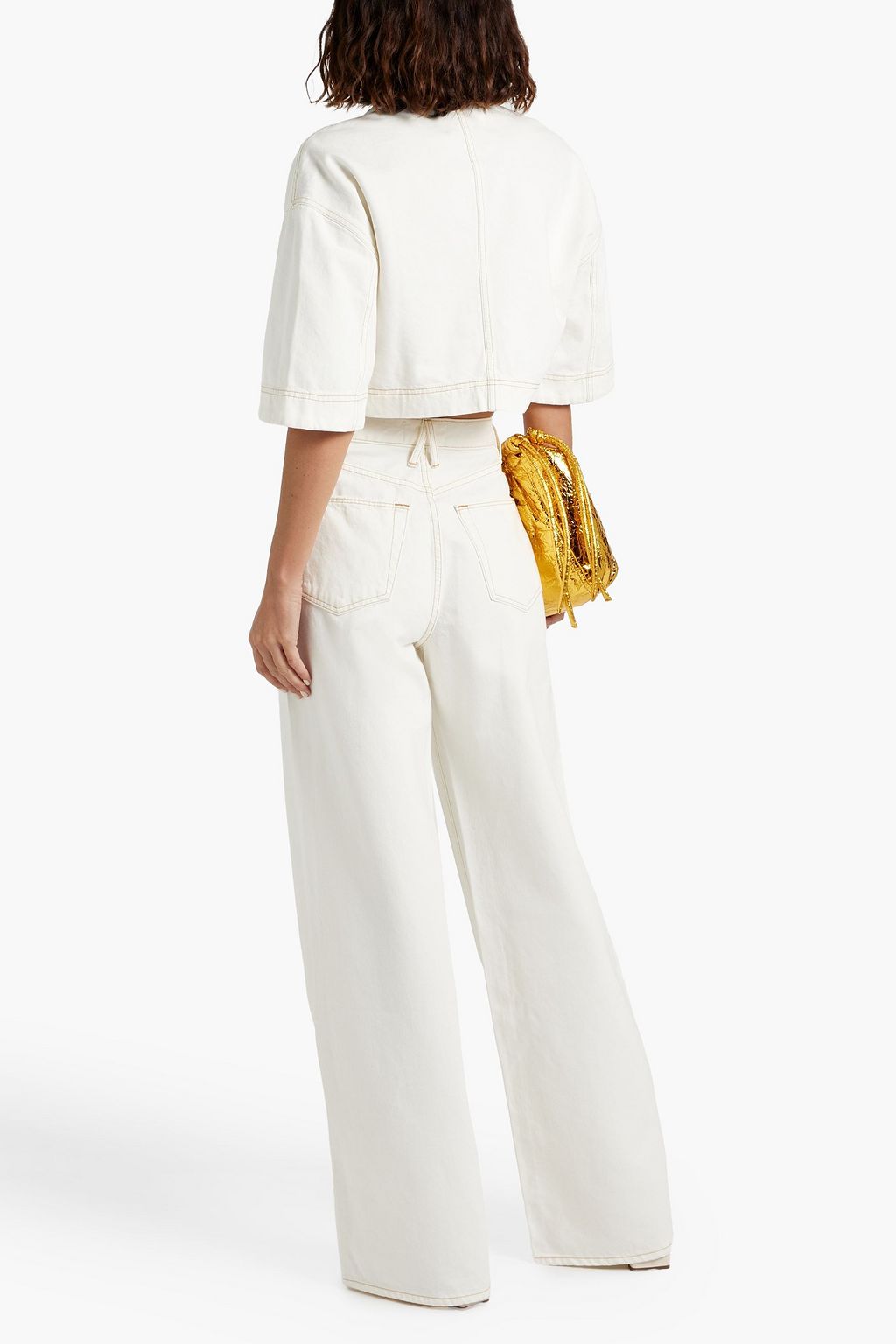 SLVRLAKE Eva high-rise wide-leg jeans