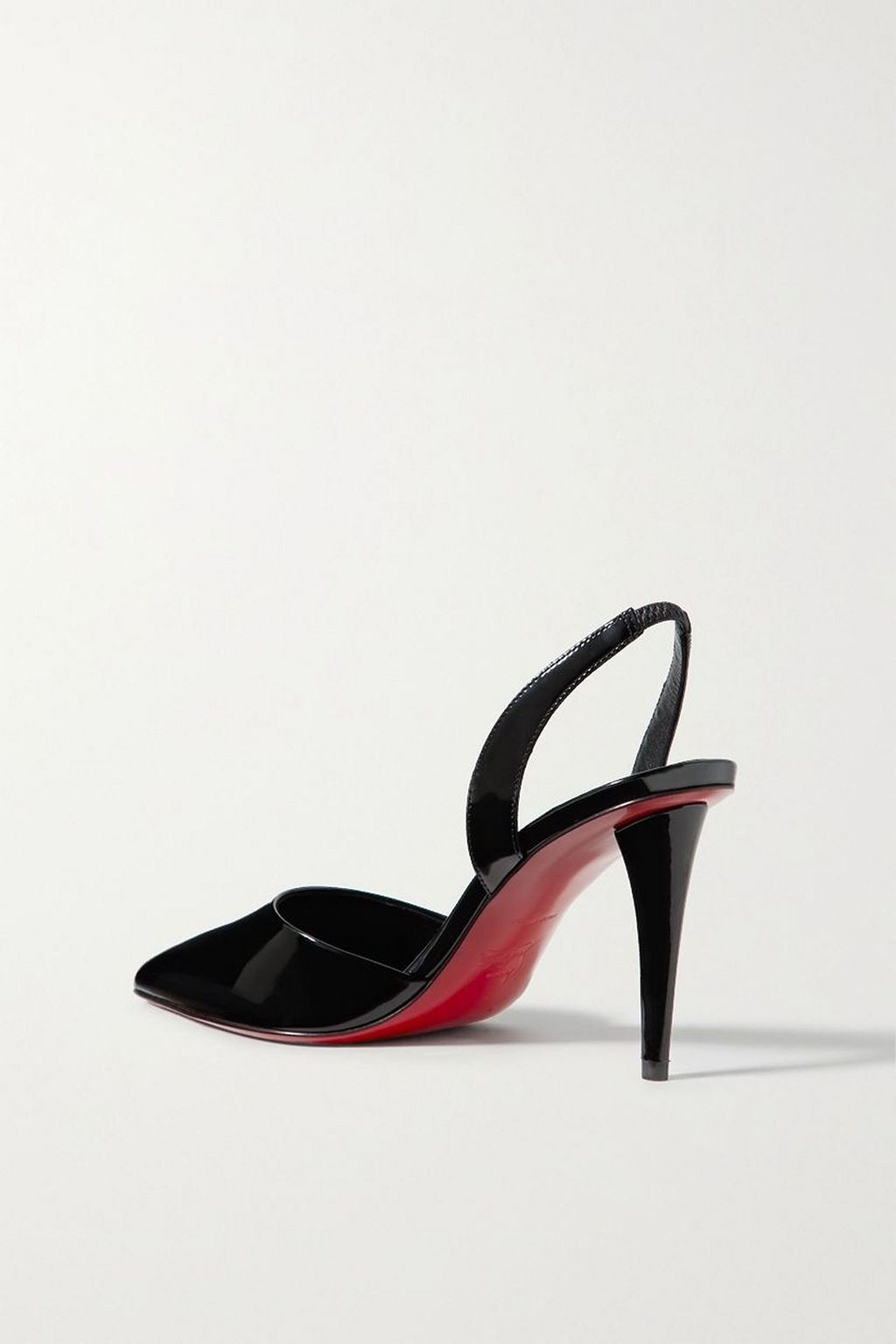 CHRISTIAN LOUBOUTIN Astrid 85 patent-leather slingback pumps