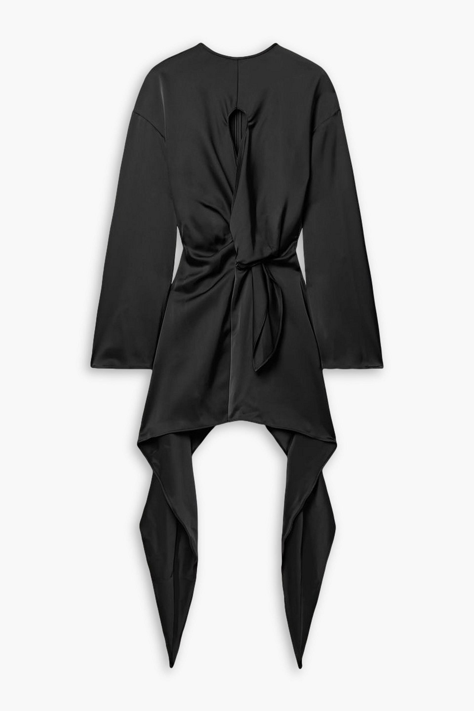 Attico Synthetic Fibers Dress In Black