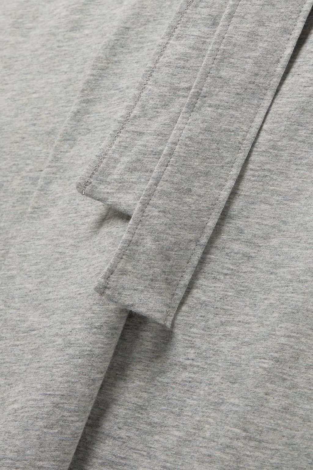 SKIN Carina Pima cotton-jersey robe