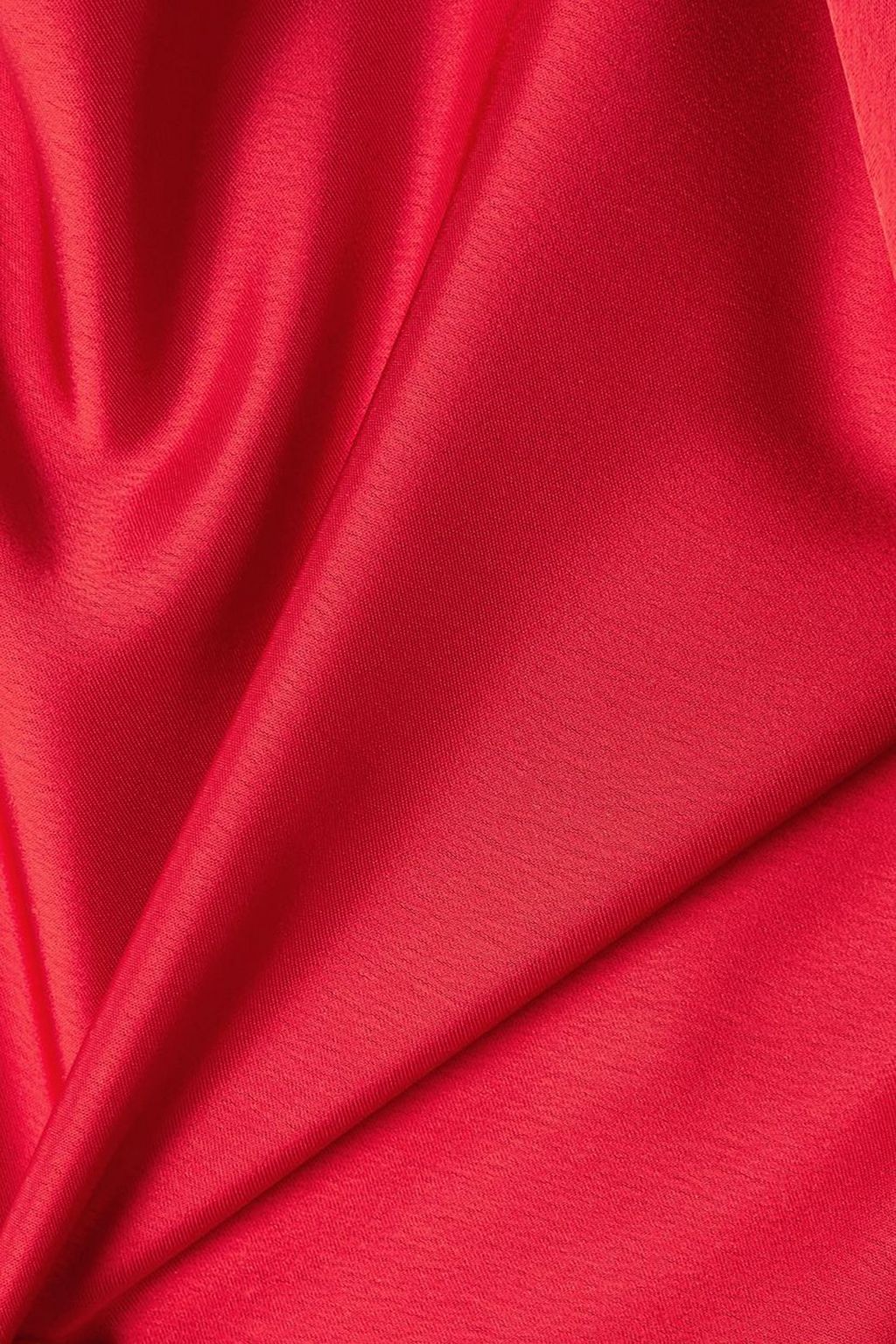 THE ATTICO Bonnie draped satin blouse