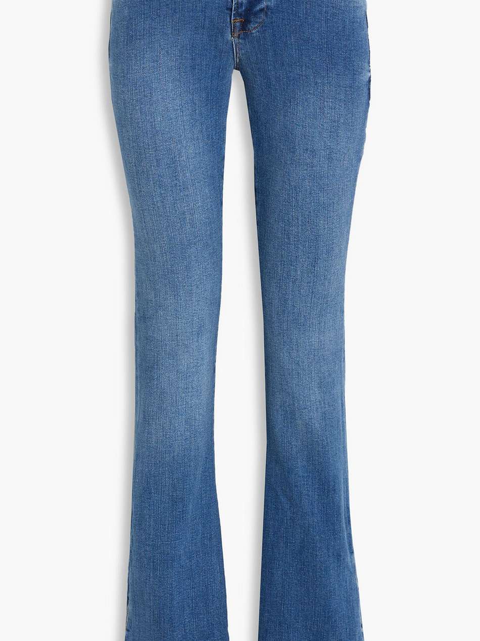 le high flare high-rise flared jeans