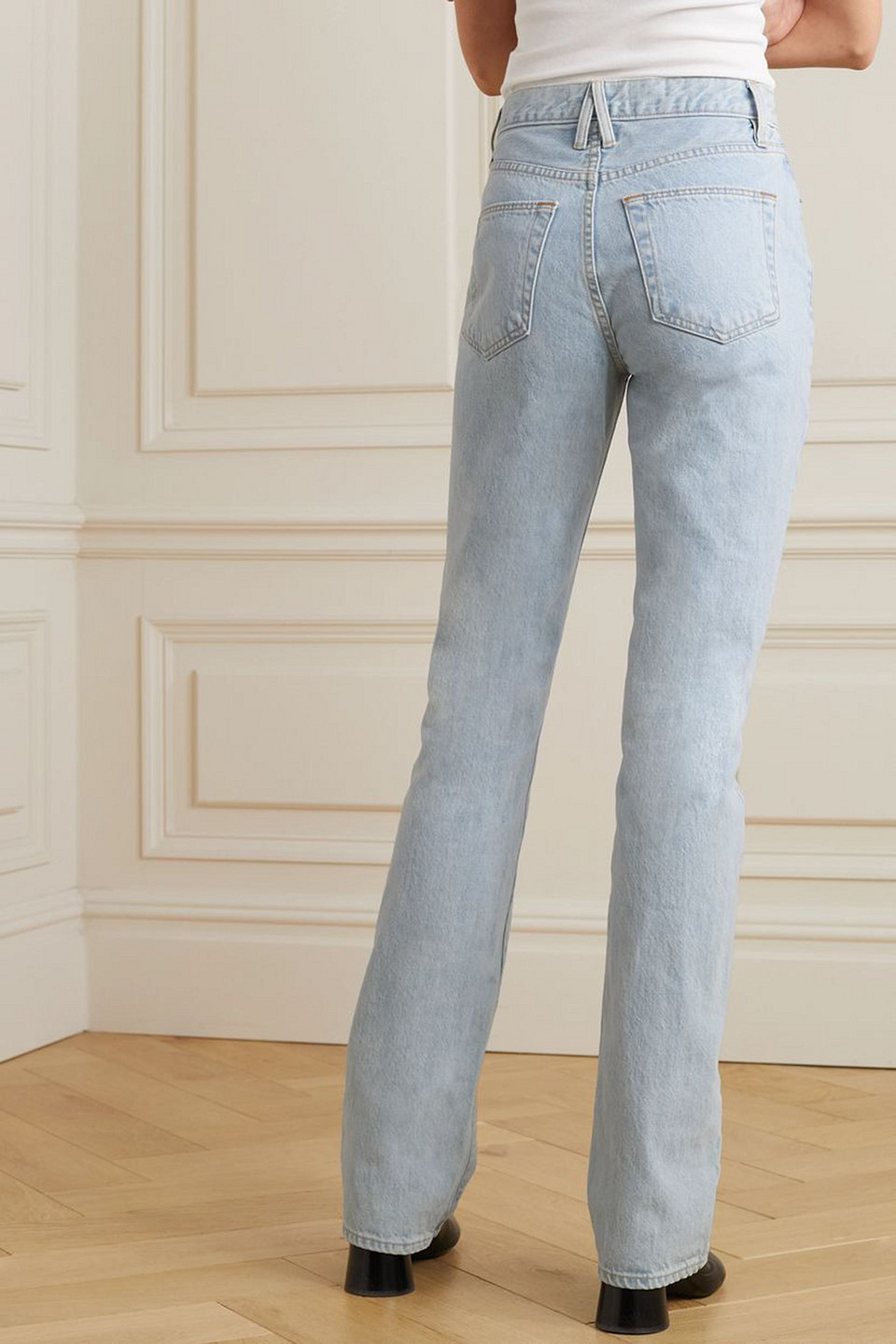 SLVRLAKE CHICAGO HIGH-RISE FLARED JEANS 
