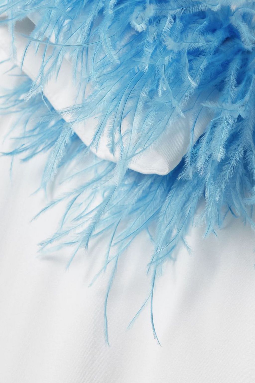 SLEEPER Feather-trimmed twill pajama set