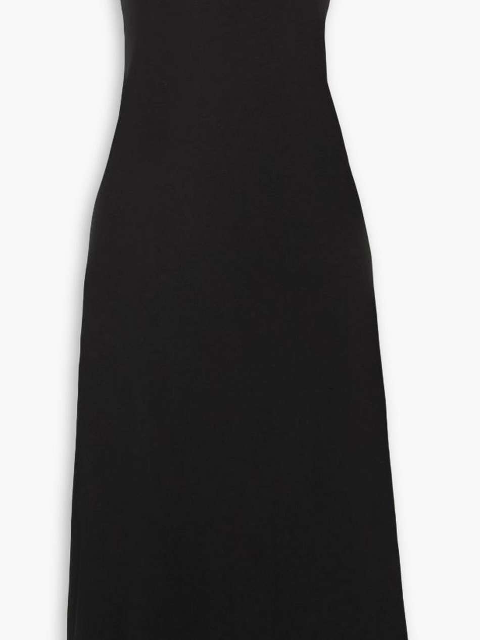 cybelle strapless stretch pima cotton midi dress