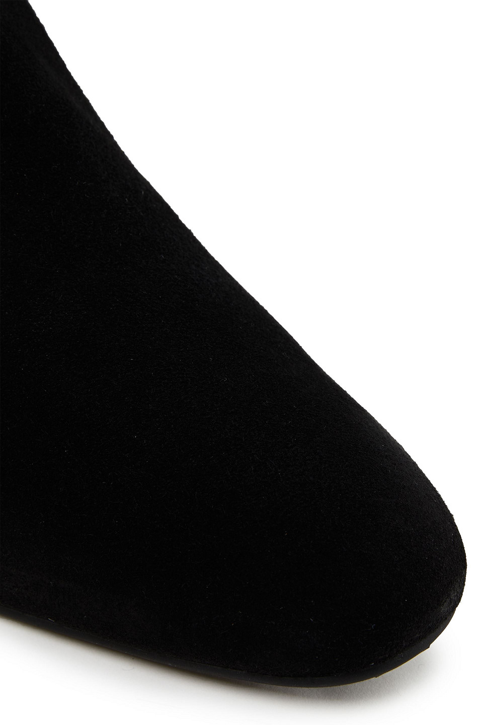 STUART WEITZMAN MICROSTRETCH AND SUEDE OVER-THE-KNEE BOOTS