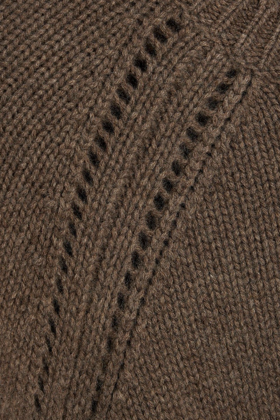 Autumn Cashmere Knitted Sweater In Taupe