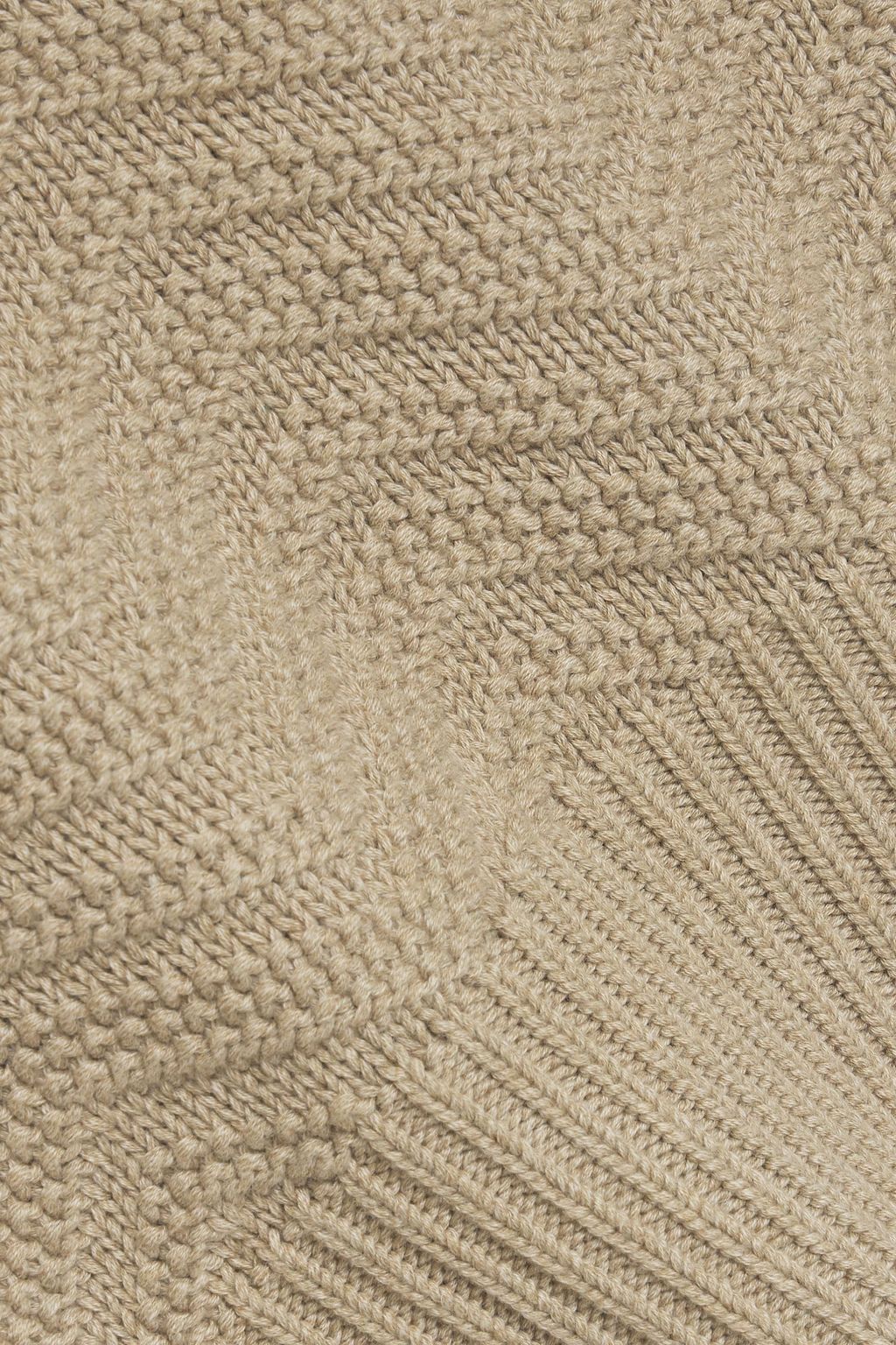 AUTUMN CASHMERE Jacquard-knit cotton sweater
