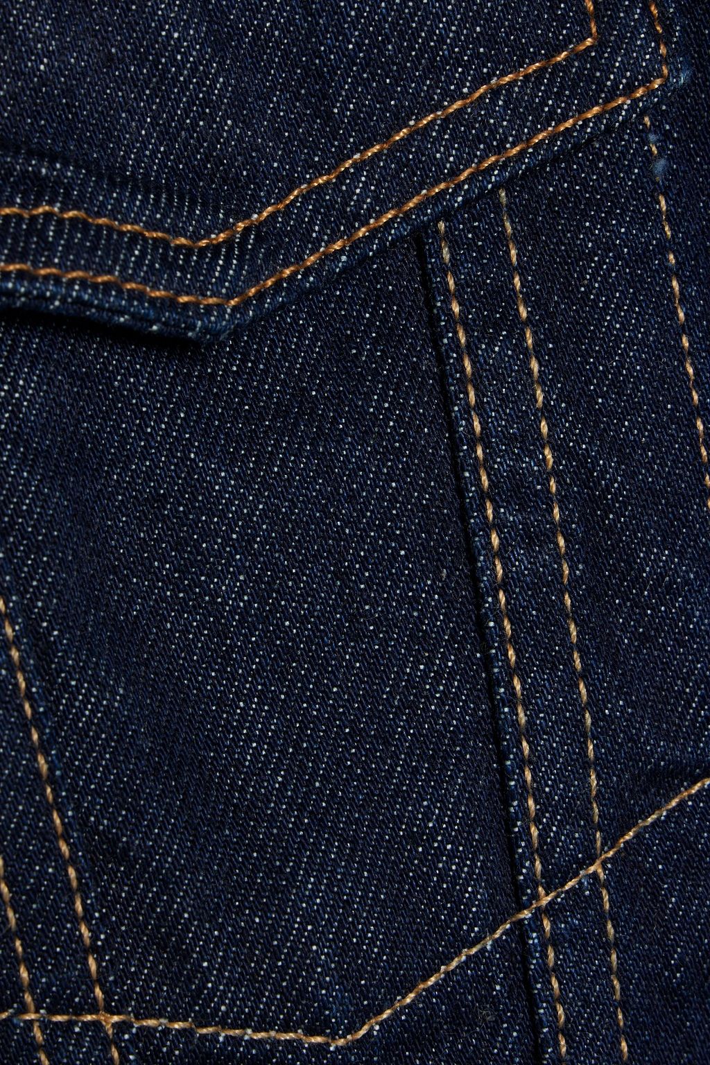SLVRLAKE Trucker cropped denim vest