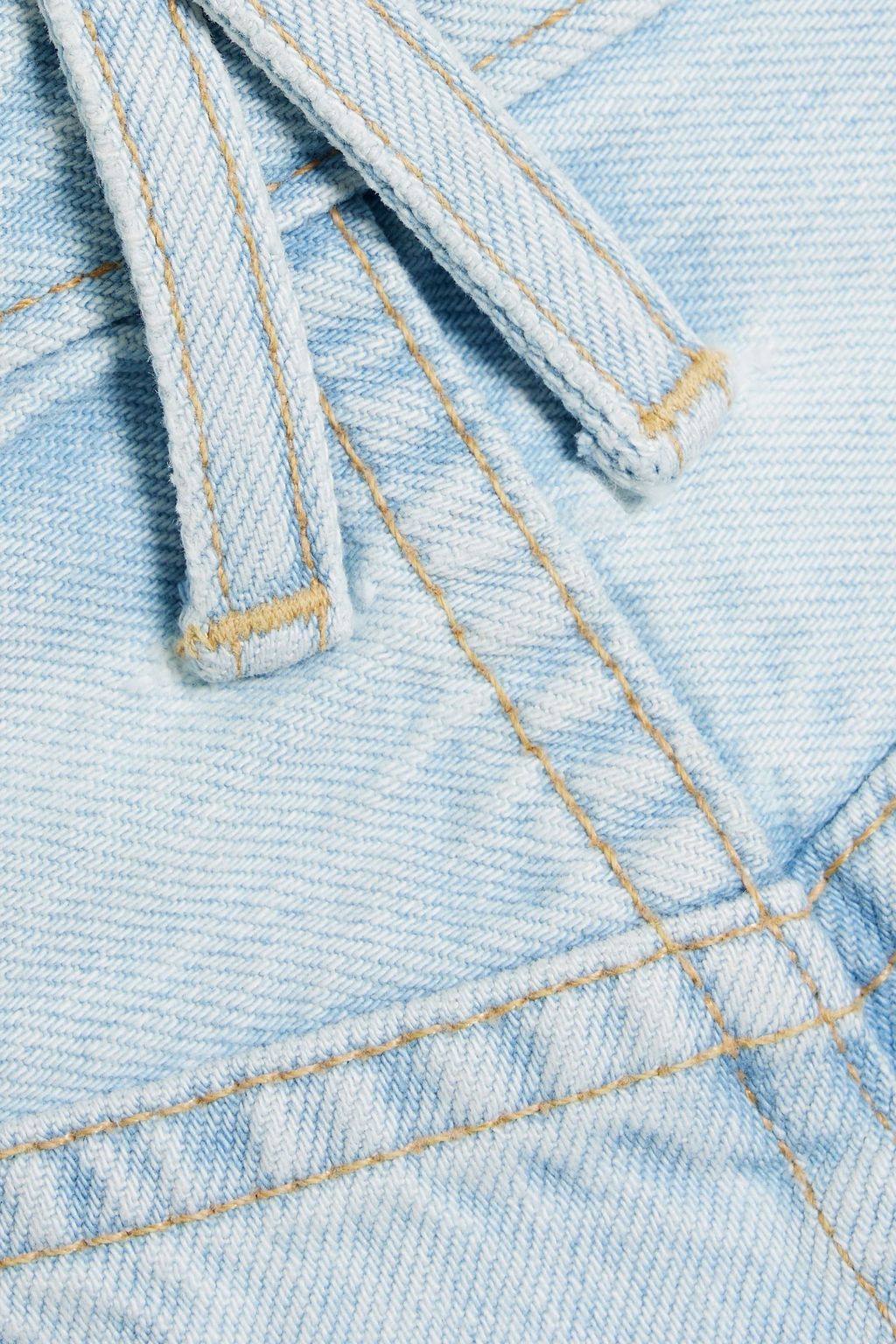 SLVRLAKE Flame denim mini skirt