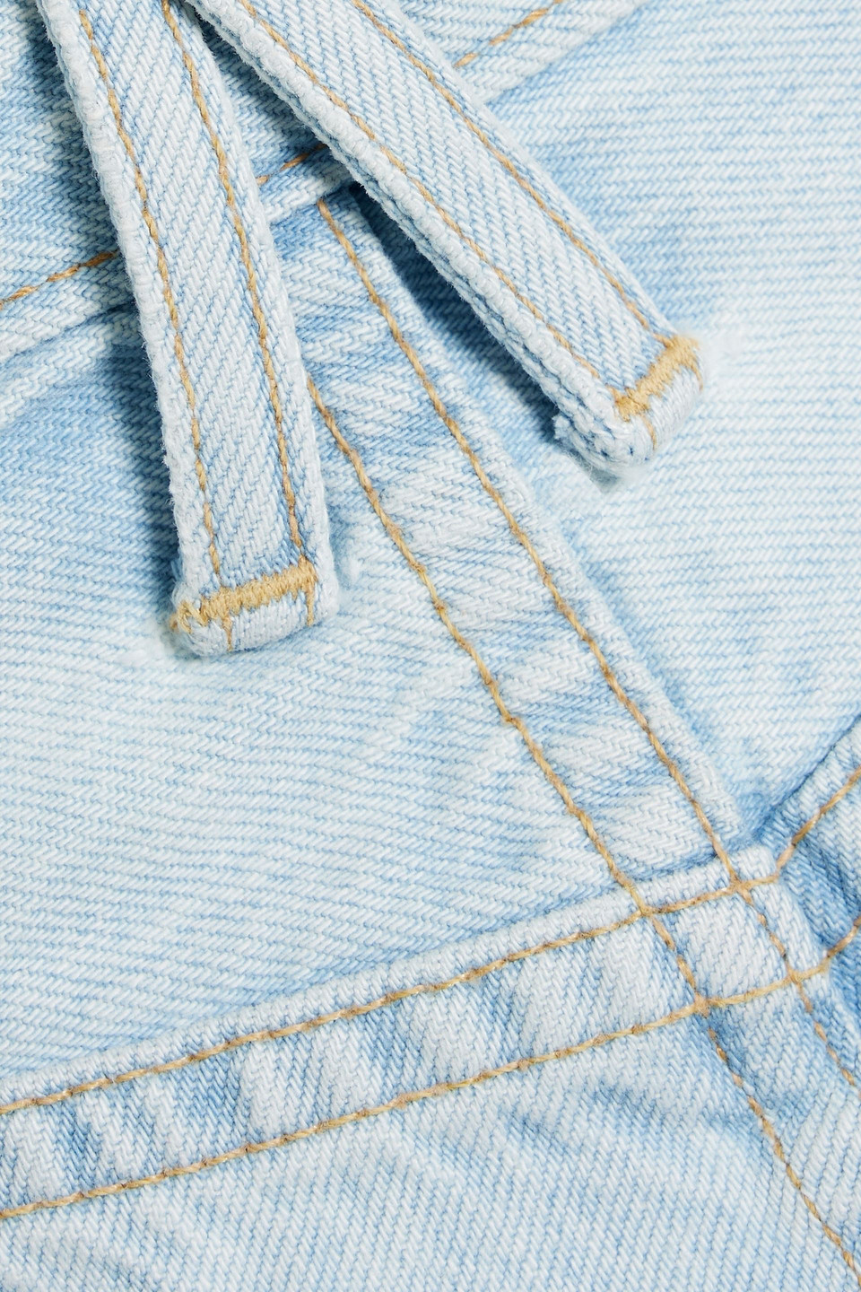 SLVRLAKE FLAME DENIM MINI SKIRT