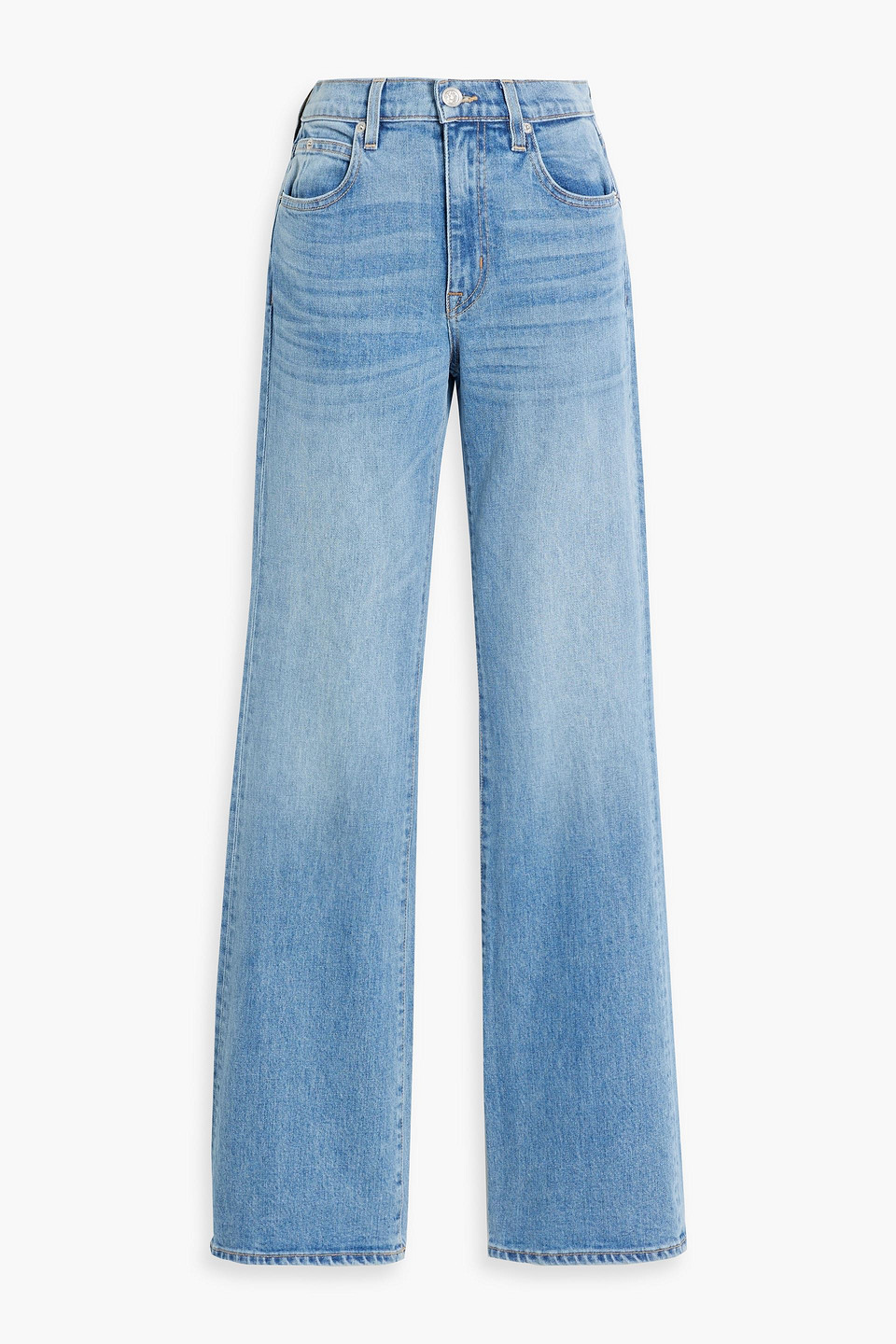 Slvrlake Reese Mid-rise Flared Jeans In Mid Denim