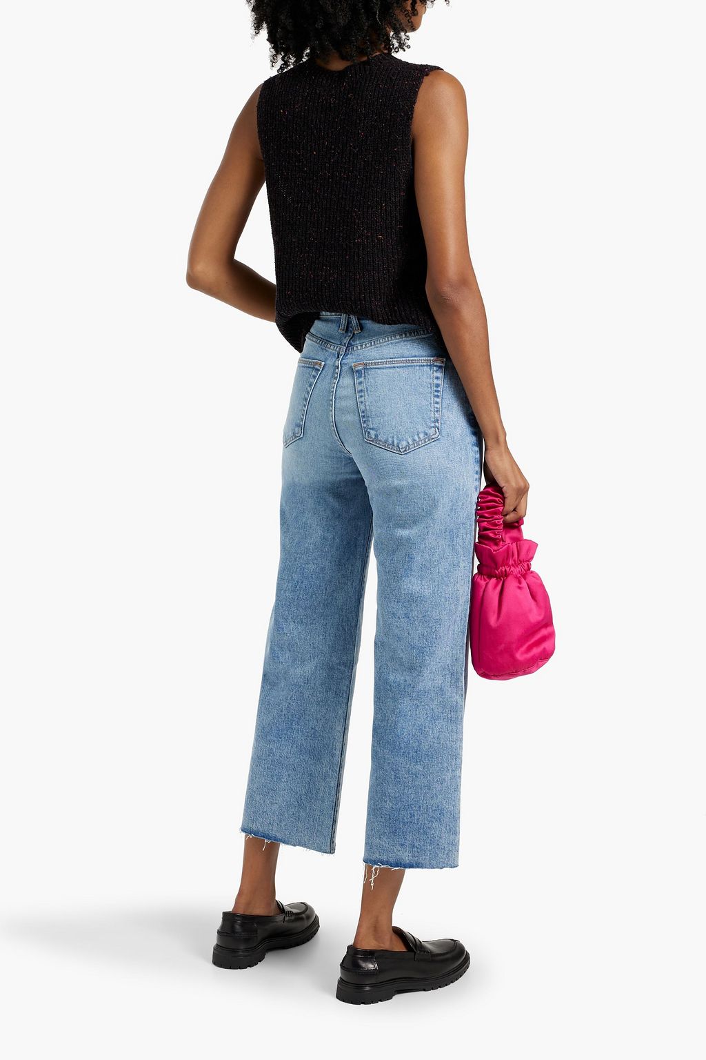 COTTON BY AUTUMN CASHMERE Donegal knitted vest