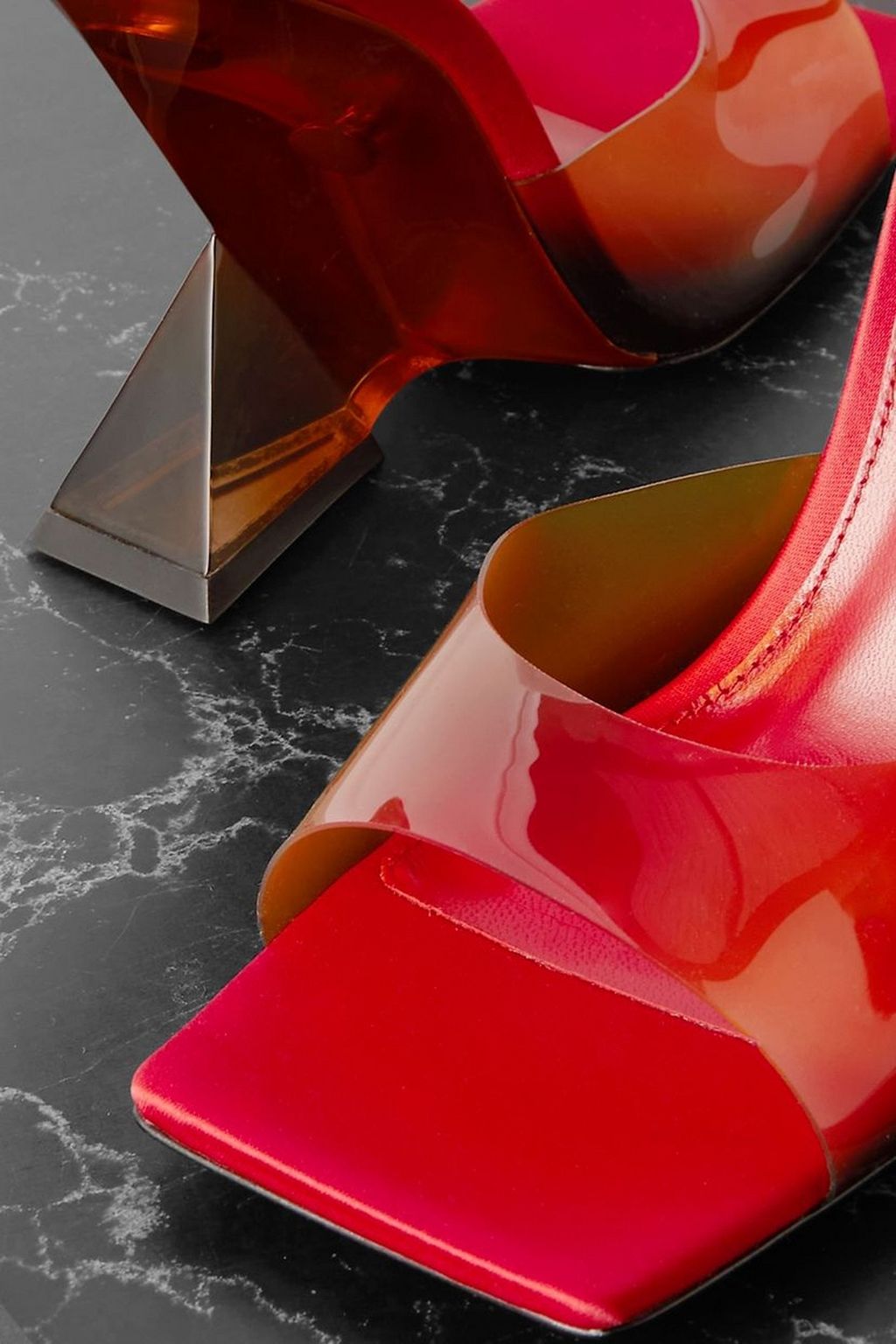 THE ATTICO Cheope dégradé PVC mules