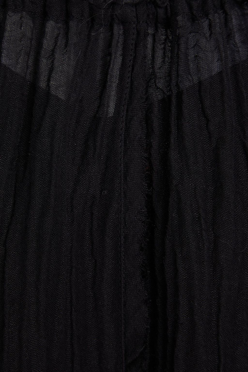 BY MALENE BIRGER ラミー&プリーツ加工 コットン混ガーゼ マキシワンピース
