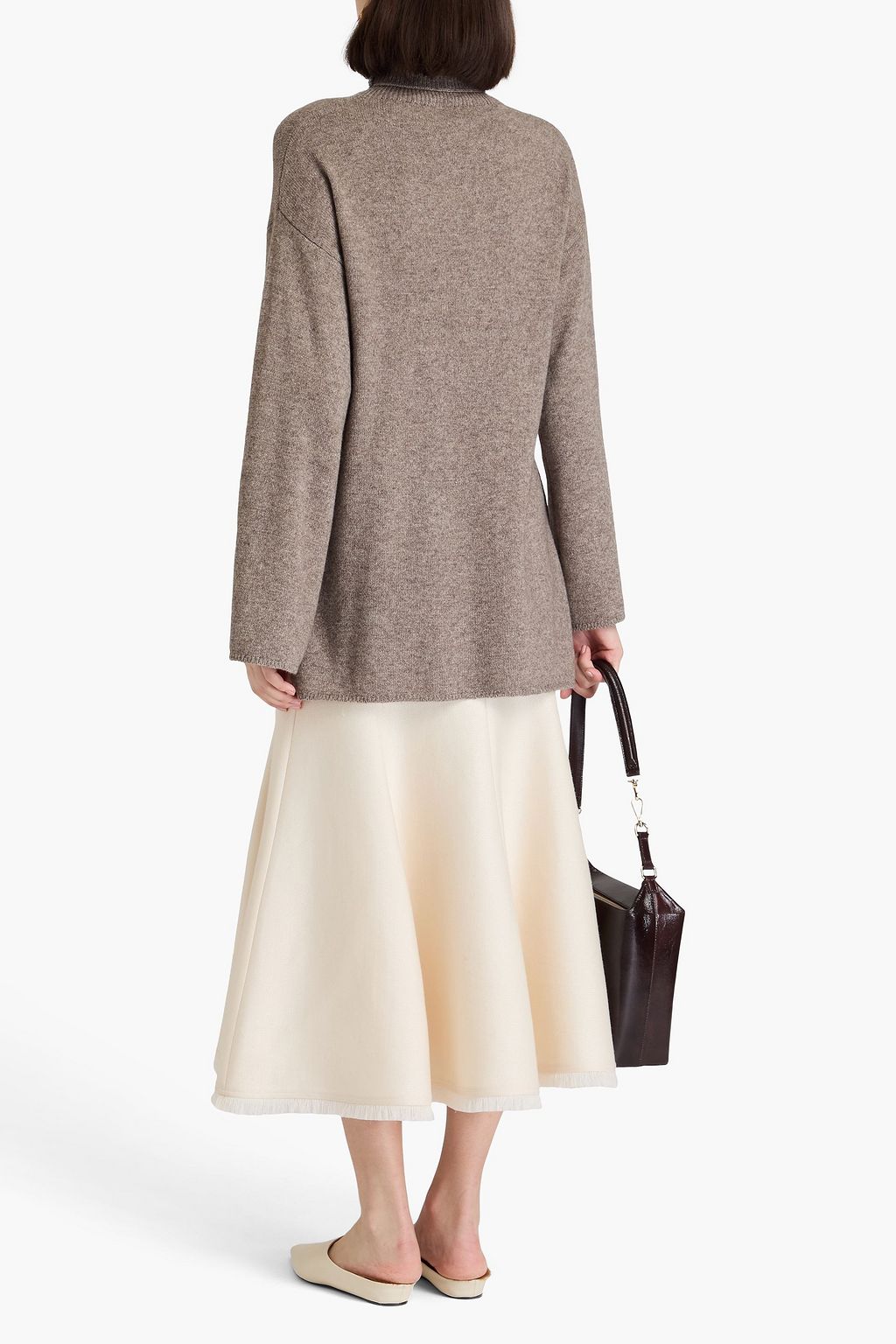 BY MALENE BIRGER Camira Rollkragenpullover aus einer Woll-Yakwollmischung