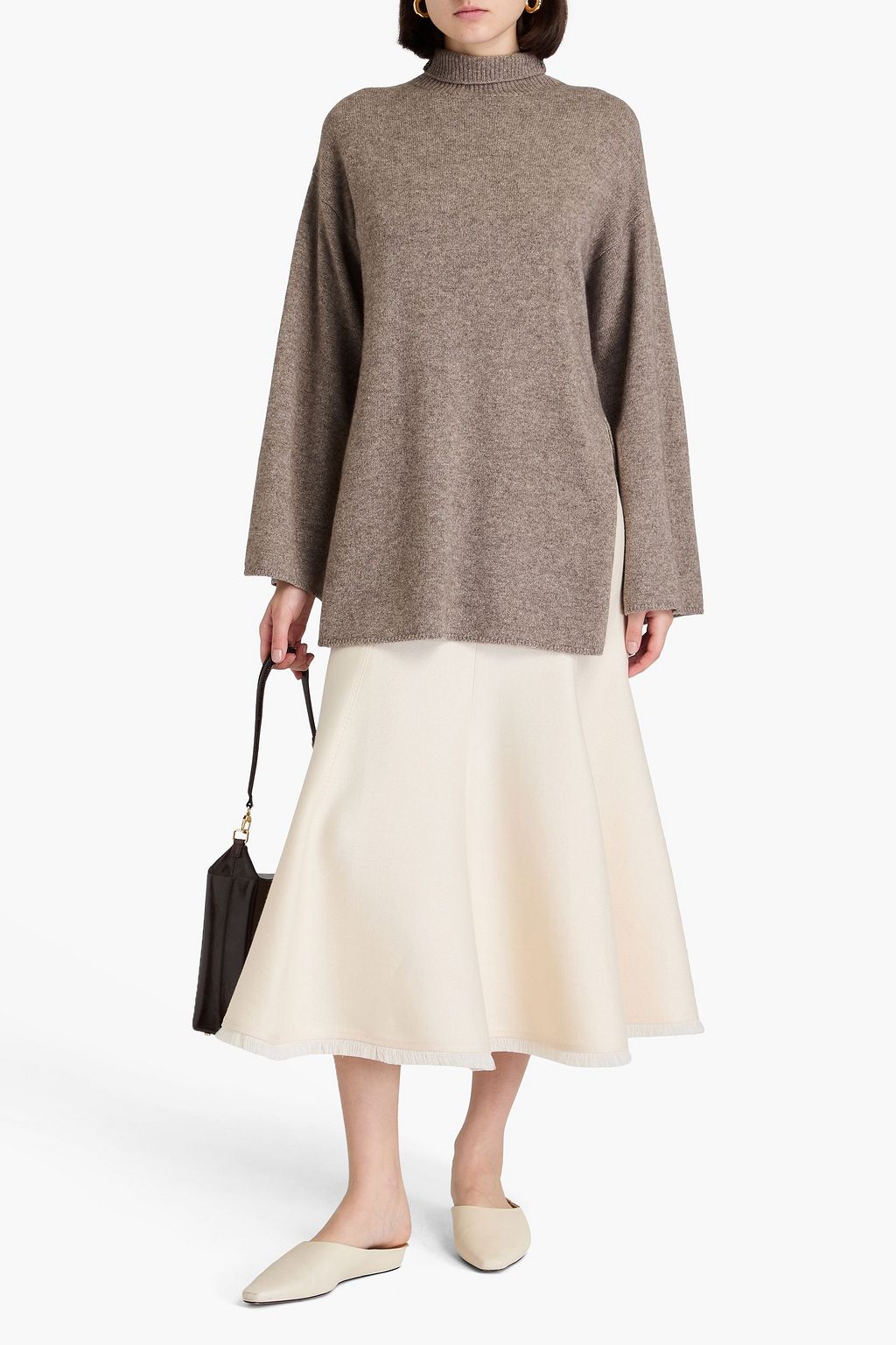 BY MALENE BIRGER Camira Rollkragenpullover aus einer Woll-Yakwollmischung