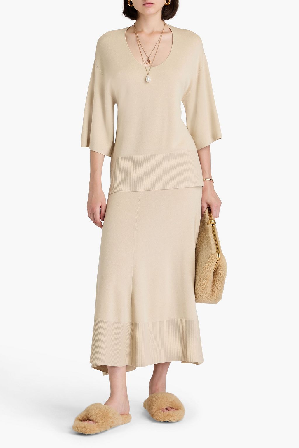 BY MALENE BIRGER 텐셀™ 라이오셀 혼방 스웨터